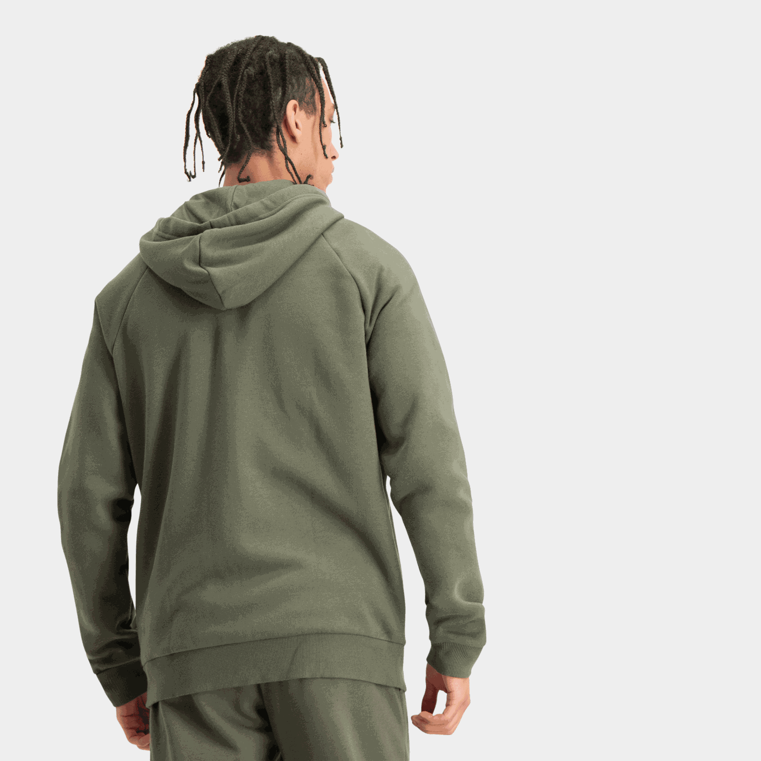 Rival Fleece Full Zip Hoodie, hettejakke, herre - full image 2