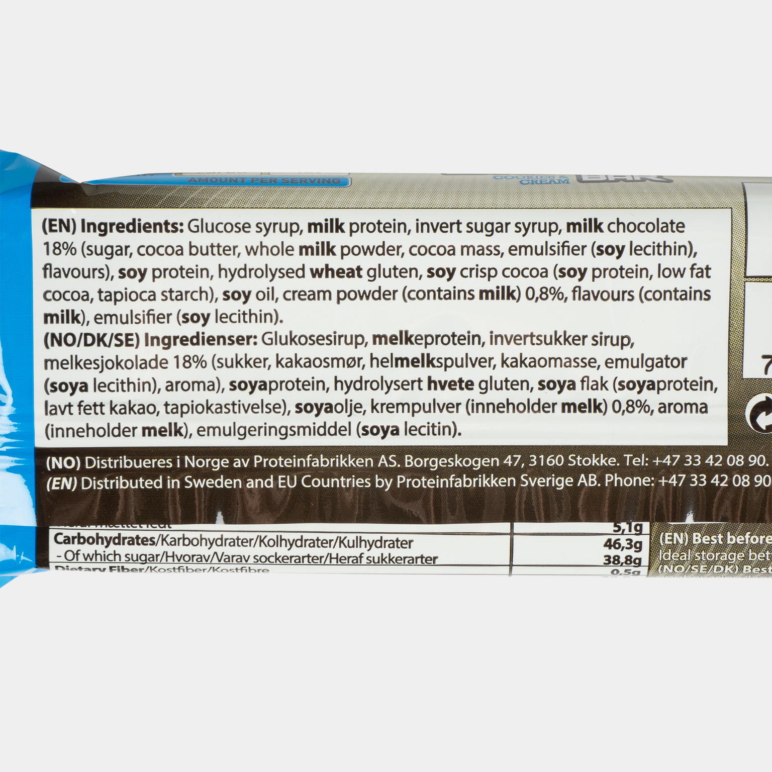PF Big Cookies & Cream, proteinbar - full image 2