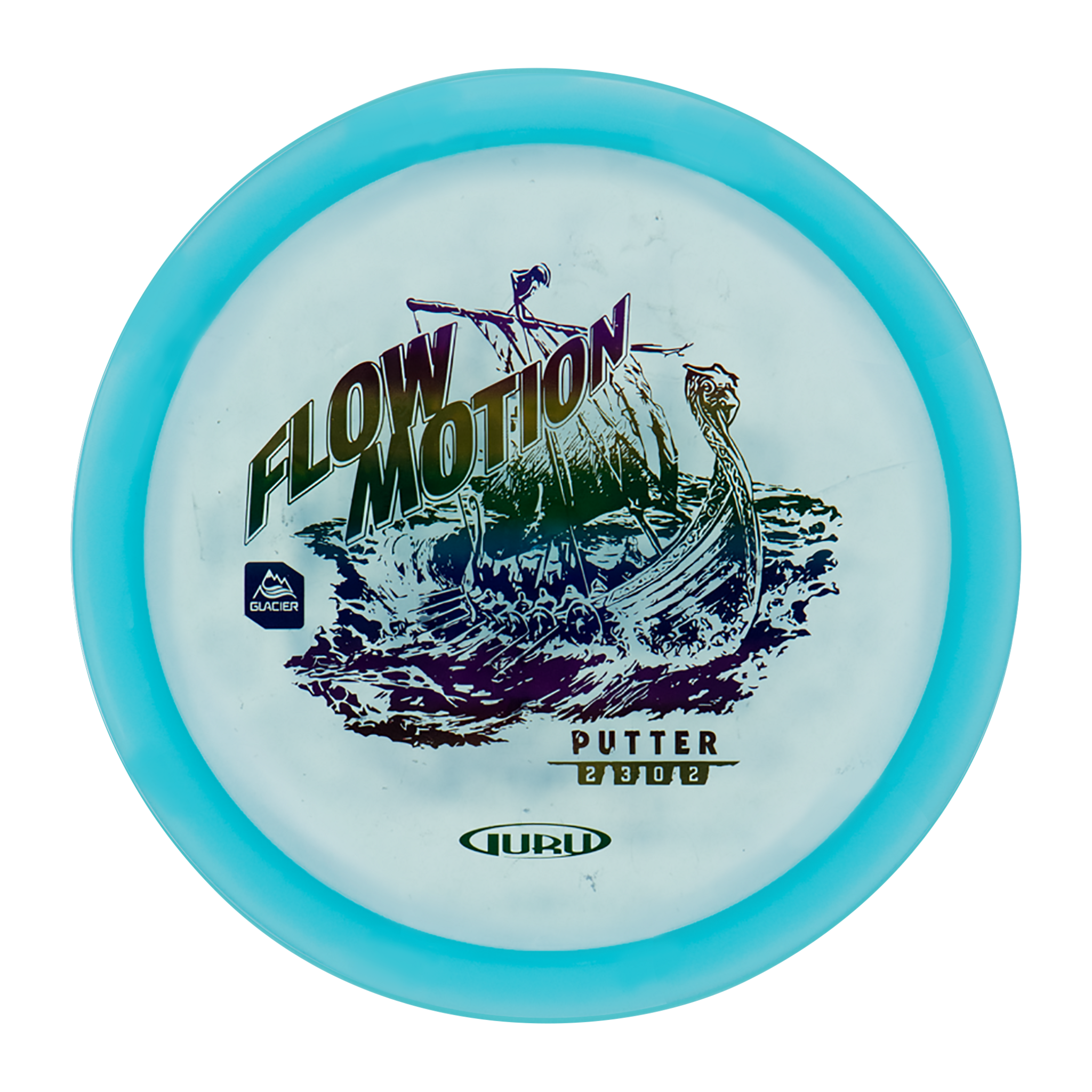 Guru Glacier Line Putter Flow Motion, 170-175g, putter frisbeegolf