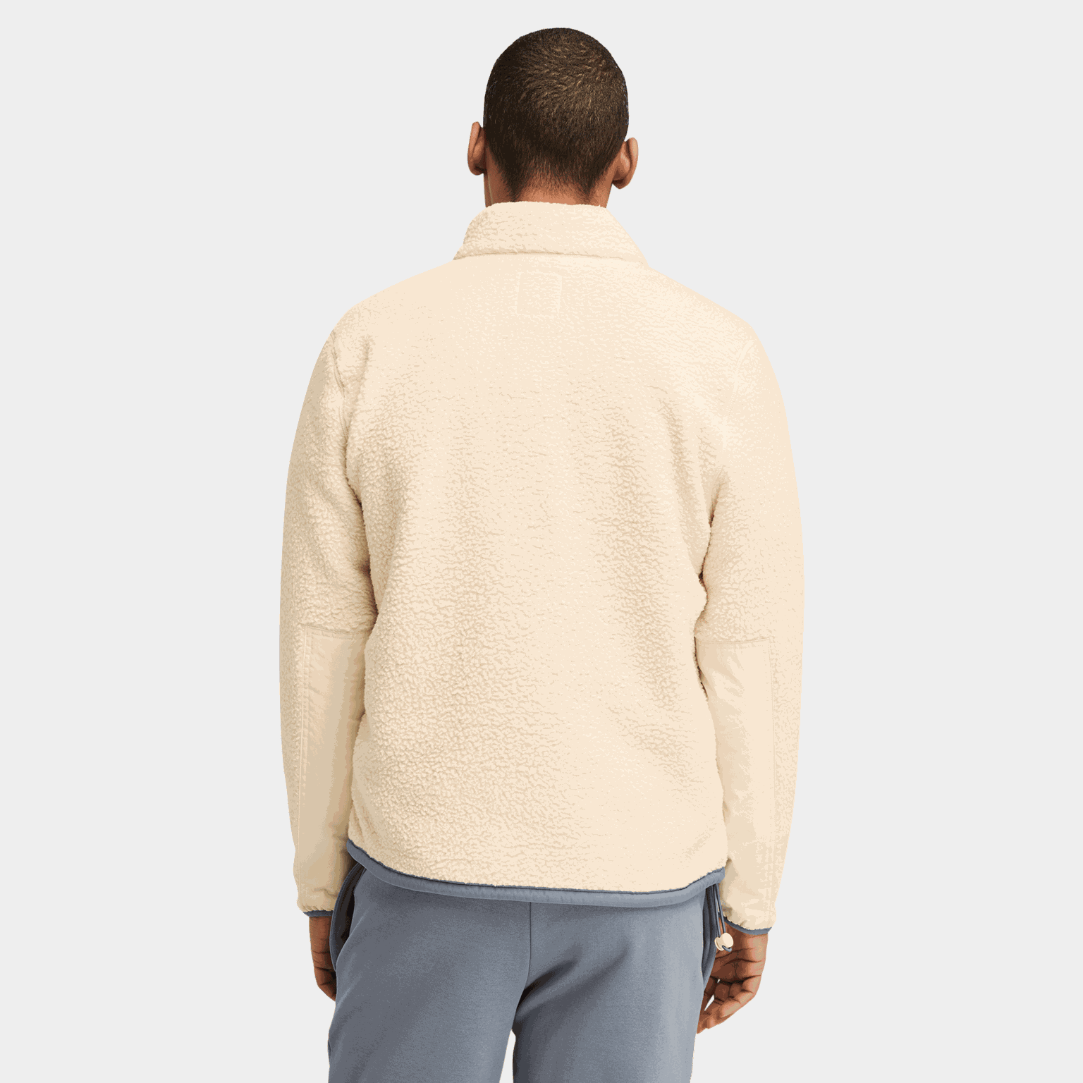 Sherpa Fleece Jacket, fleecejakke, herre - full image 3
