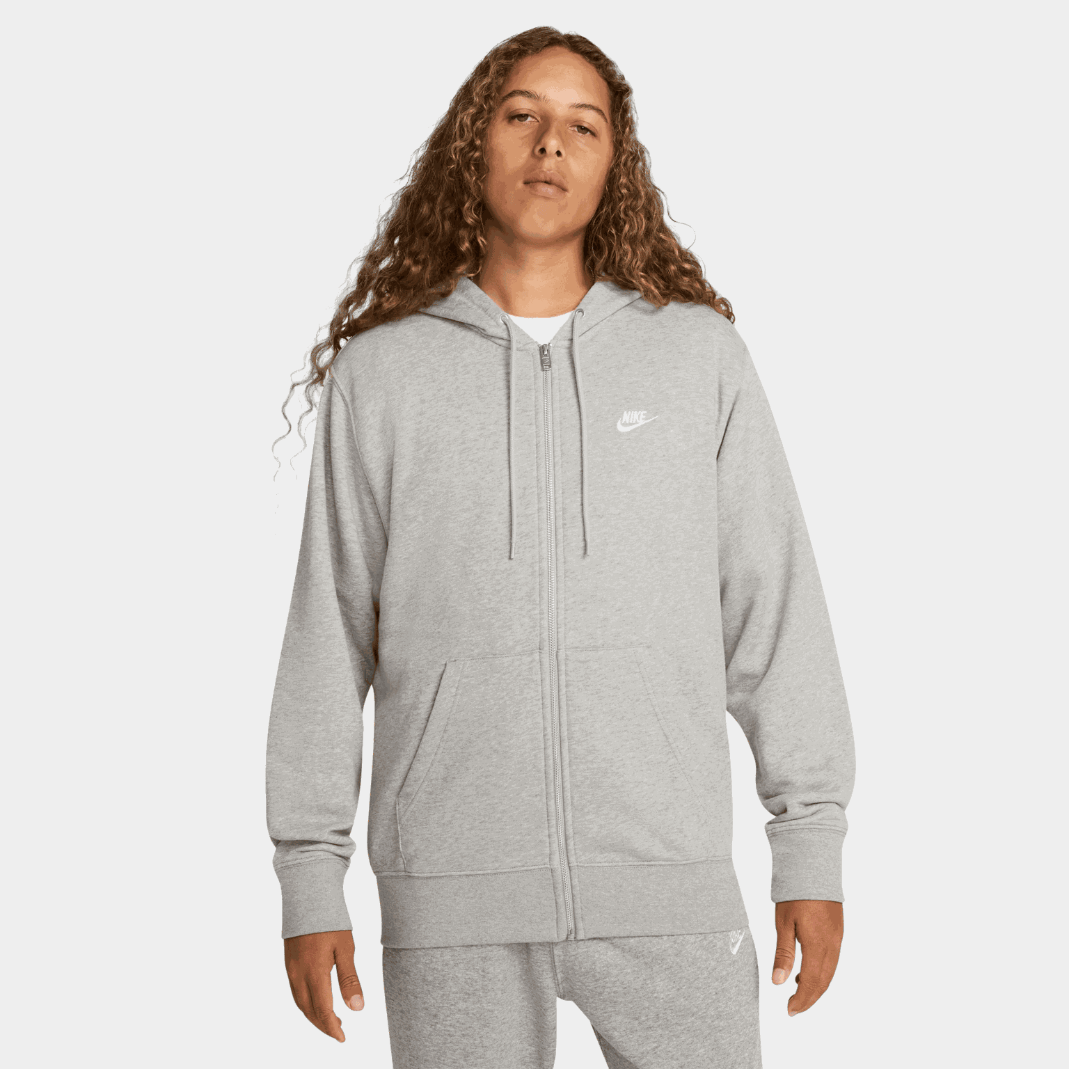 Club Hoodie Full Zip, hettejakke herre - full image 1