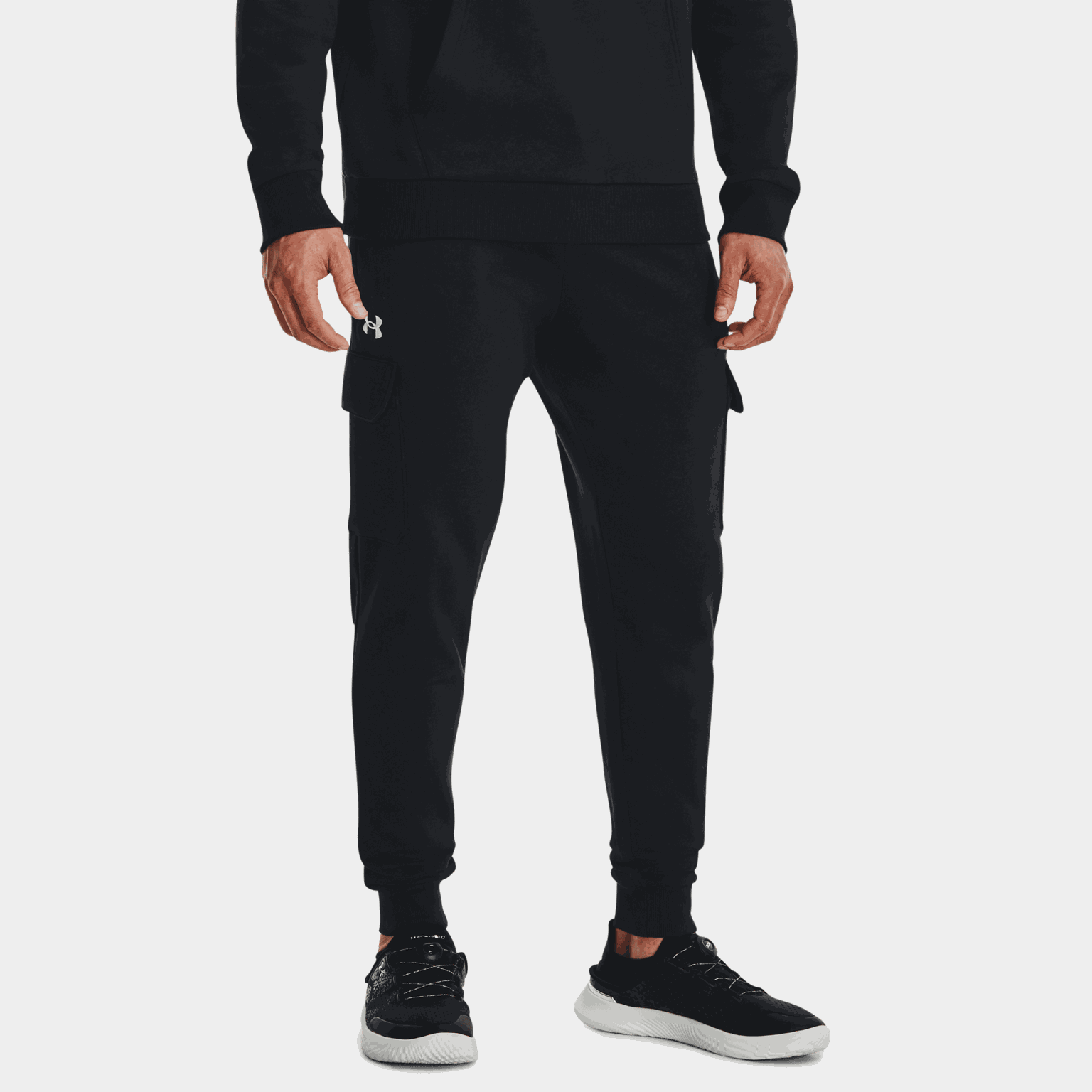 Rival Fleece Cargo Joggers, joggebukse, herre - full image 3