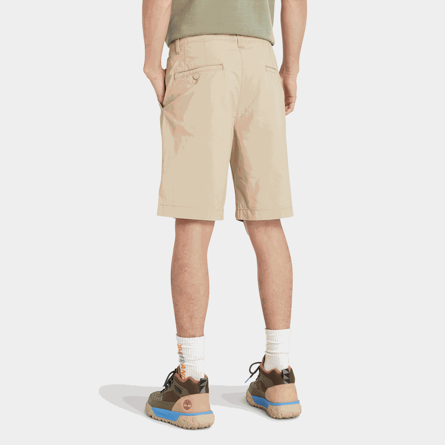 Poplin Chino Short, shorts, herre - full image 2