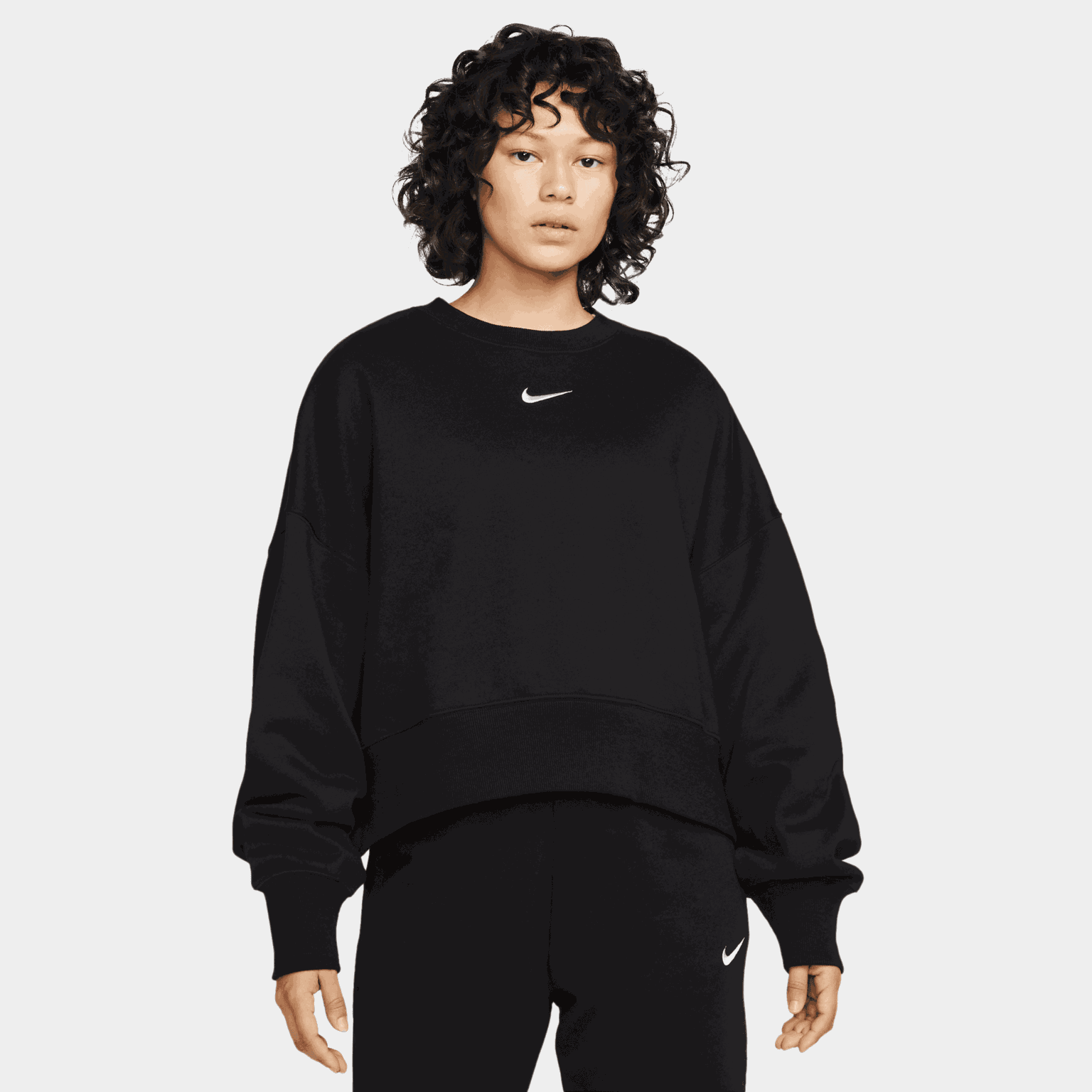 Phoenix Fleece Over-Sized Crew, genser, dame - full image 1
