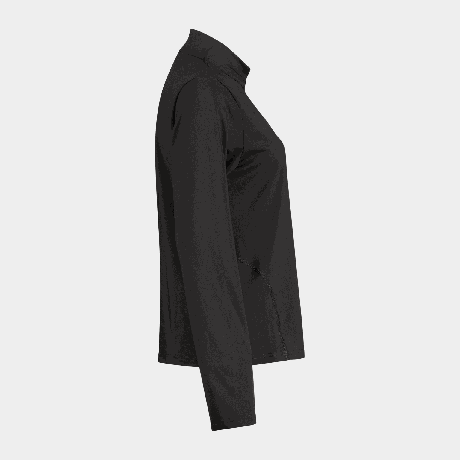 Running ¼ Zip Long Sleeve Tee, treningsgenser, dame - full image 3