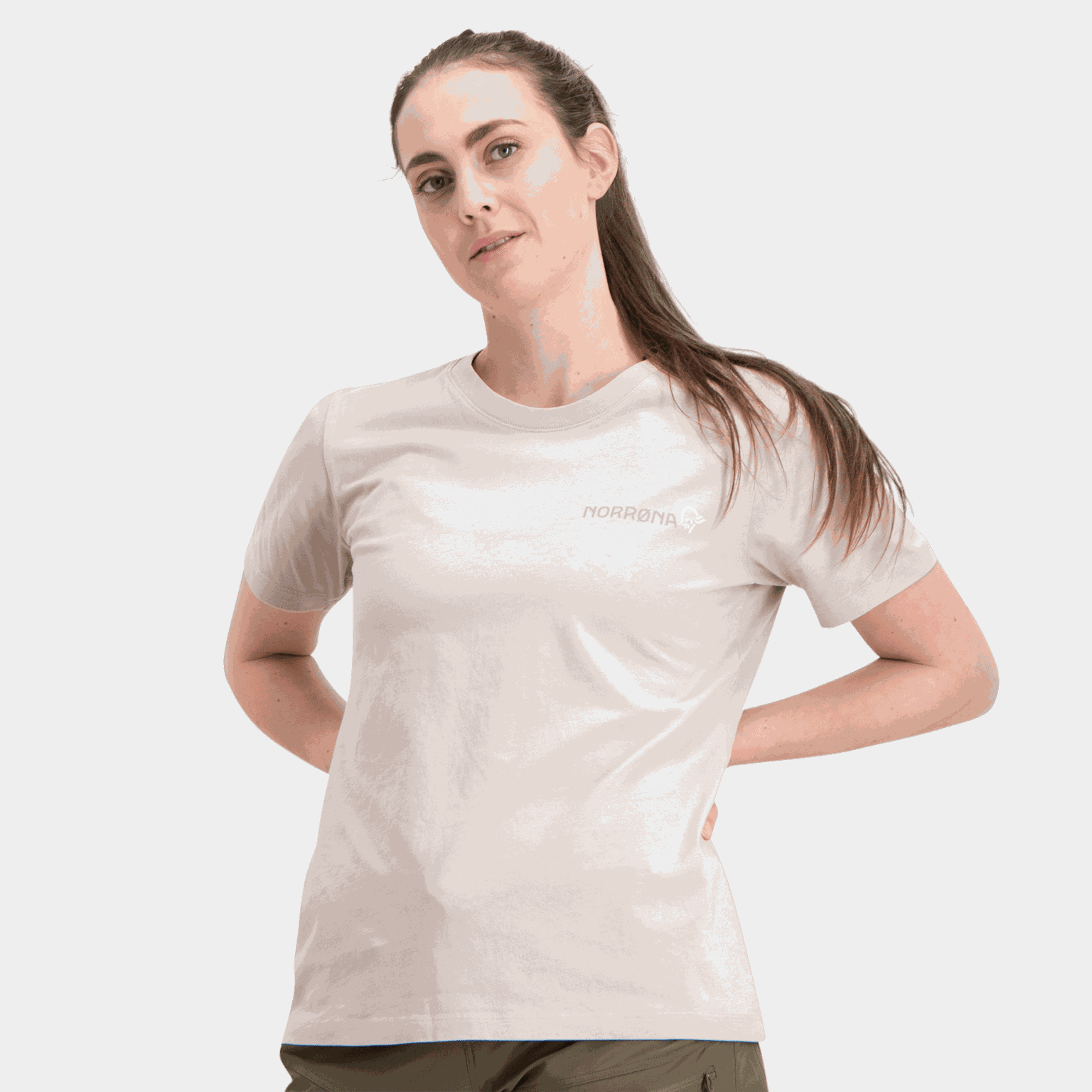 /29 cotton duotone T-shirt, t-skjorte, dame - full image 1
