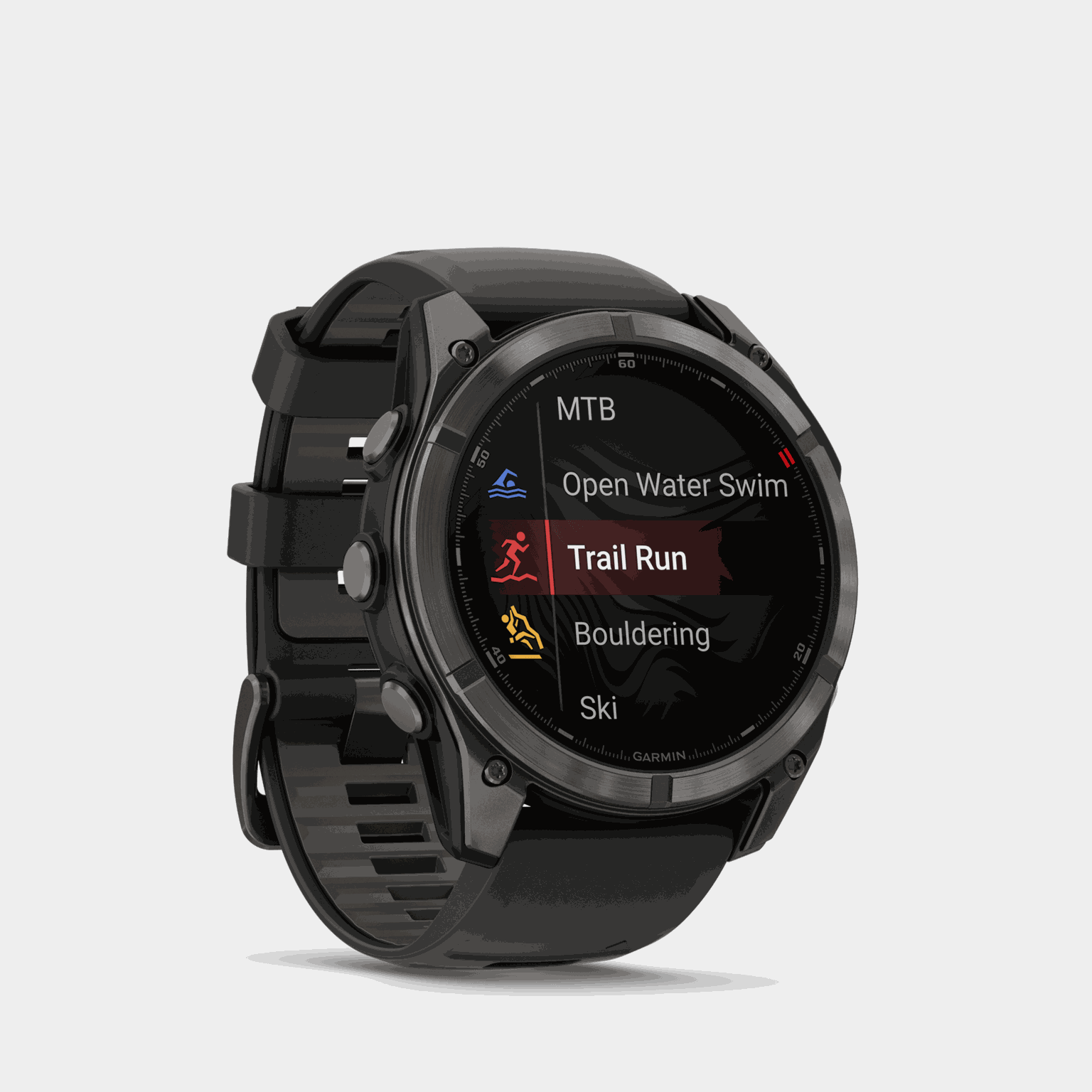FENIX 8 Pro, LTE 51mm, Saph, Ti, Graphite, EMEA, multisportklokke, smartklokke - full image 3