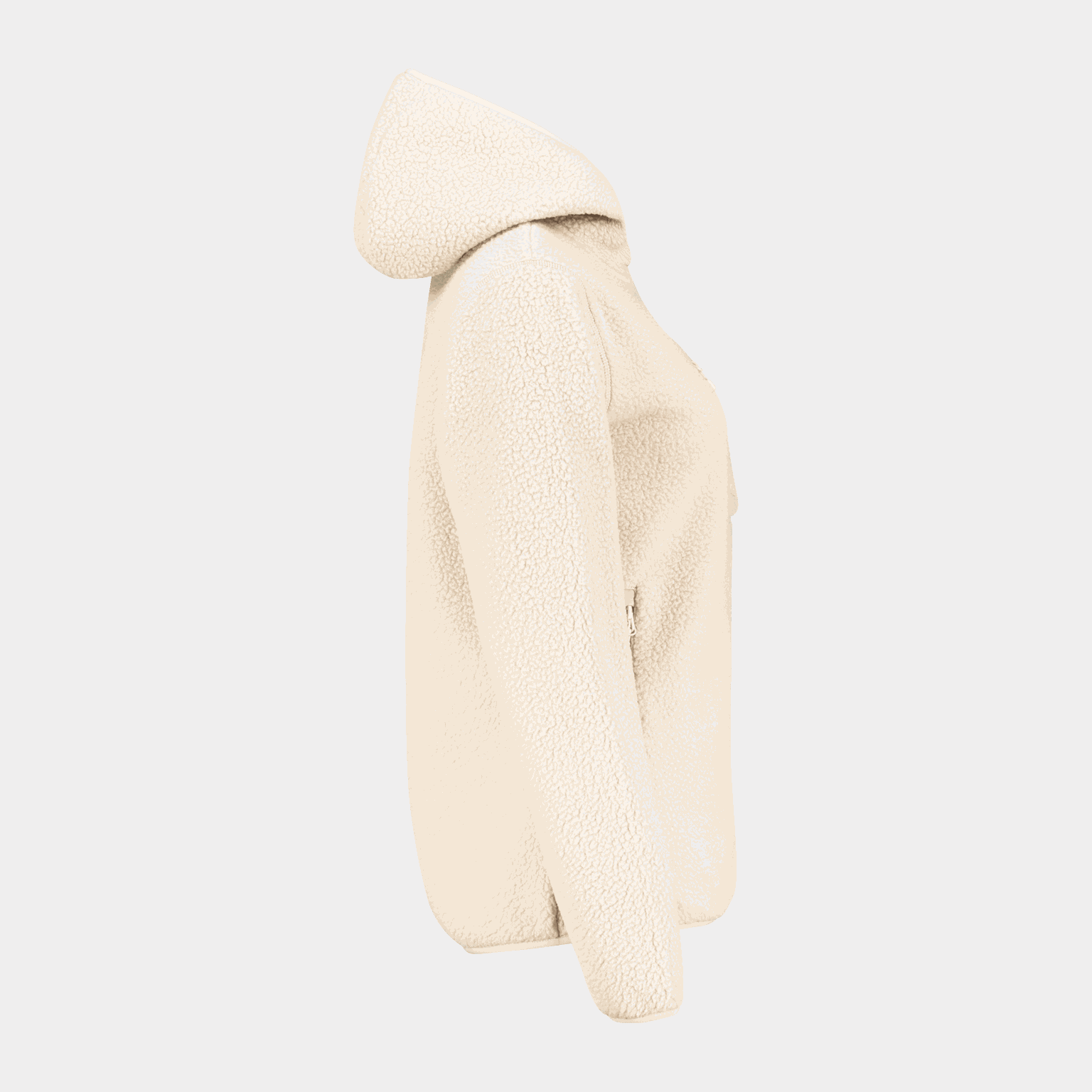Kibergneset Sherpa Jacket fleecejakke, dame - full image 2