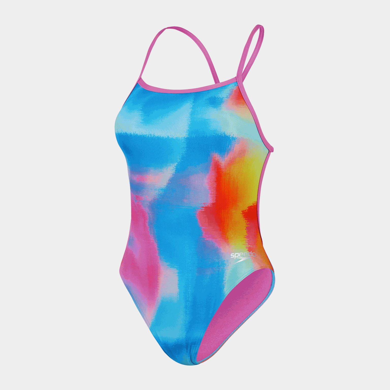 Allover Digital Vback, badedrakt, dame - full image 1