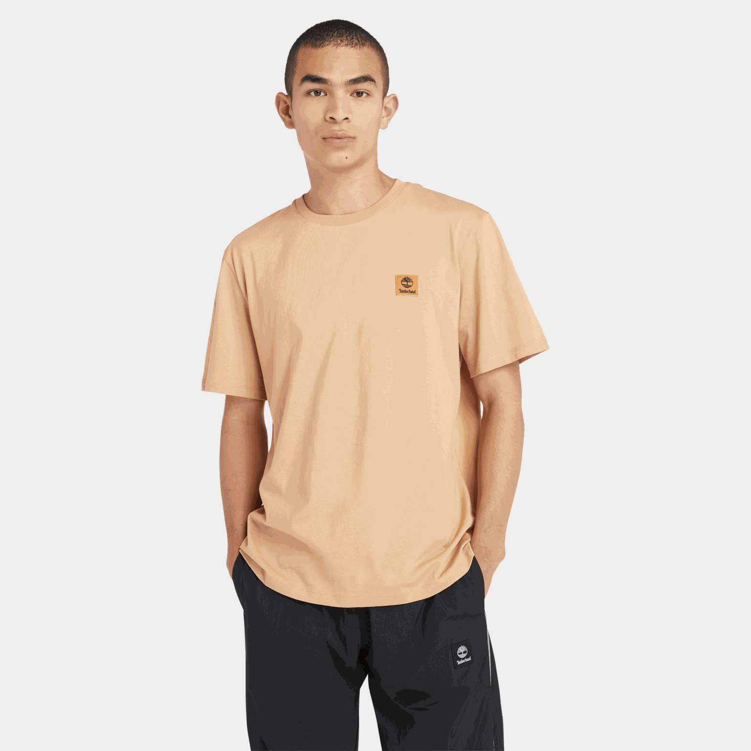Short Sleeve Woven Badg, t-skjorte, unisex - full image 1