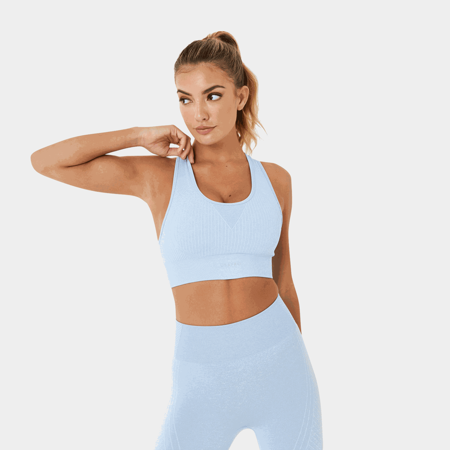 Seamless Crop Bra, sports-BH, dame - full image 1