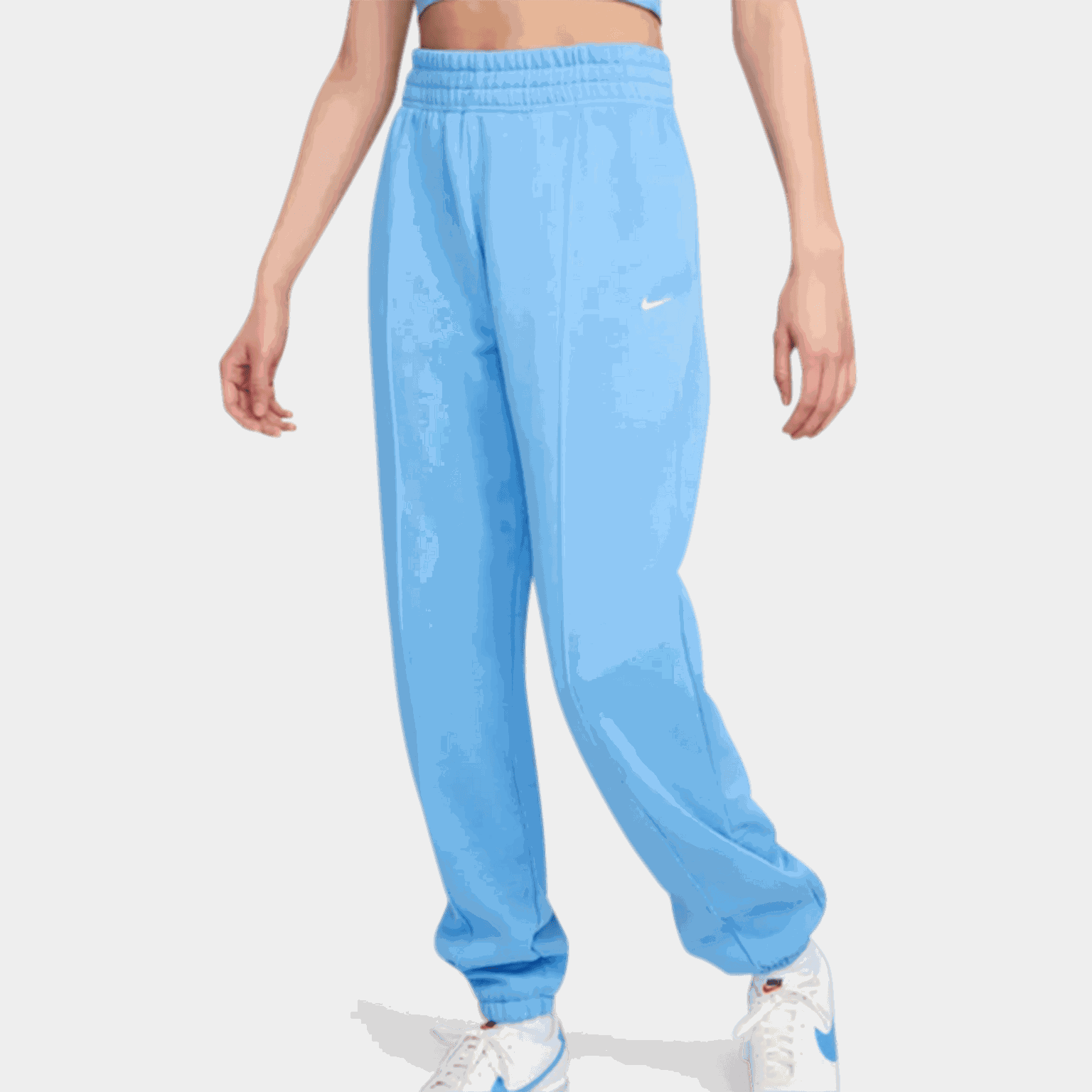 Loose Fleece Sweatpant, joggebukse, dame - full image 1