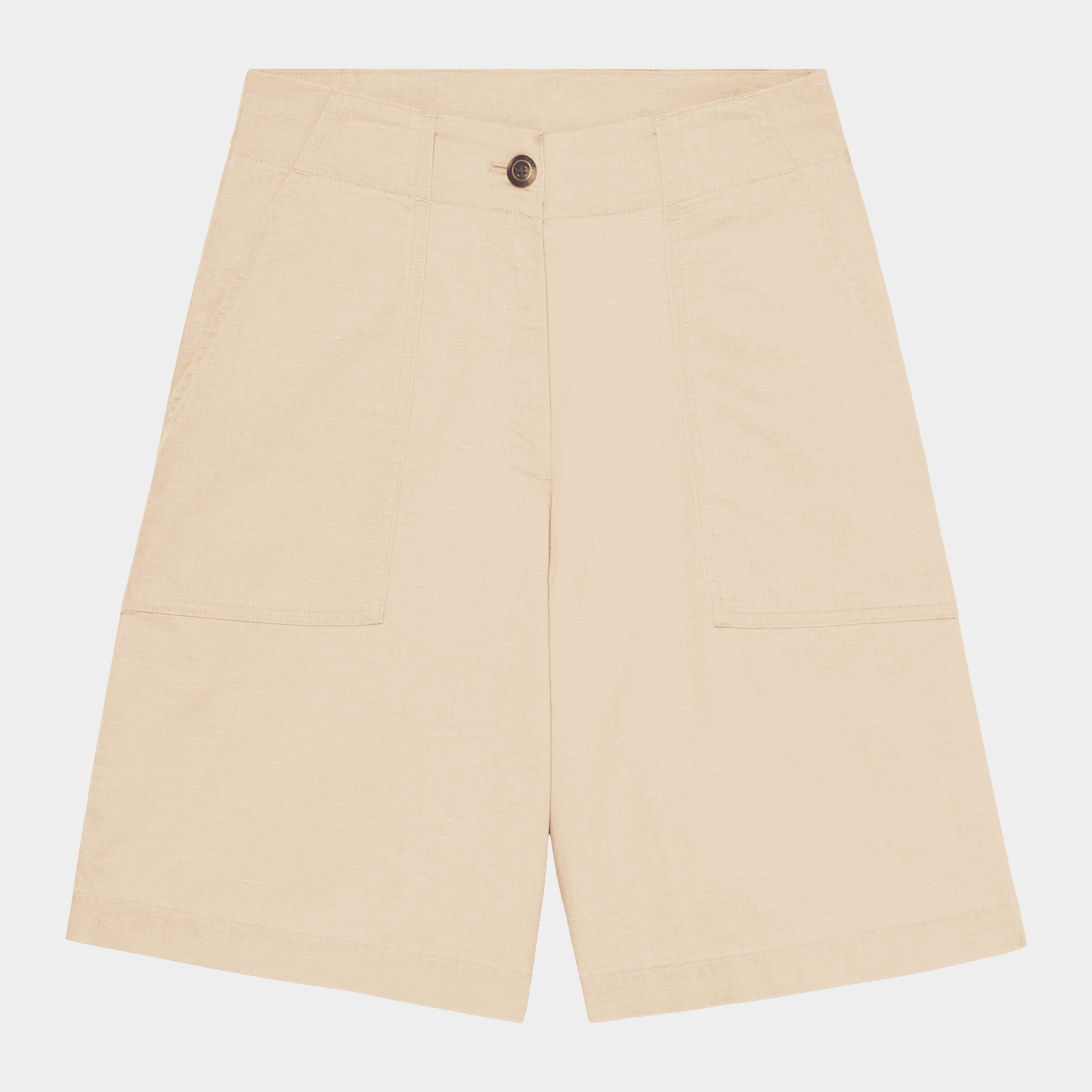 Linen Bermuda, shorts, dame - full image 3