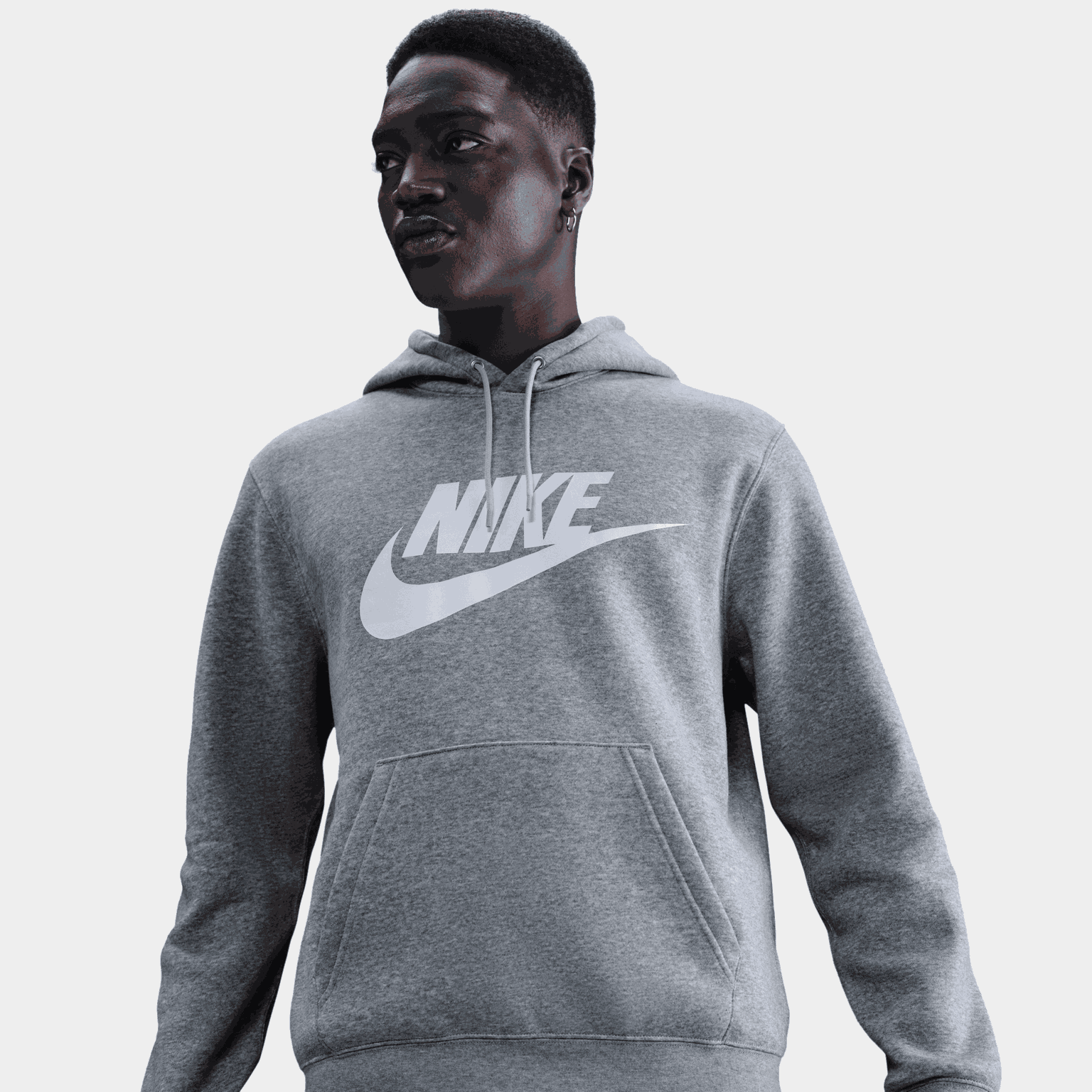 Club Pull-Over Fleece Hoodie, hettegenser, herre - full image 3