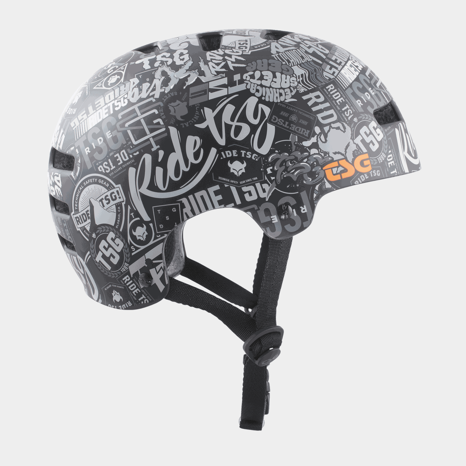 Evolution Graphic Design, skate- og sykkelhjelm, unisex - full image 2