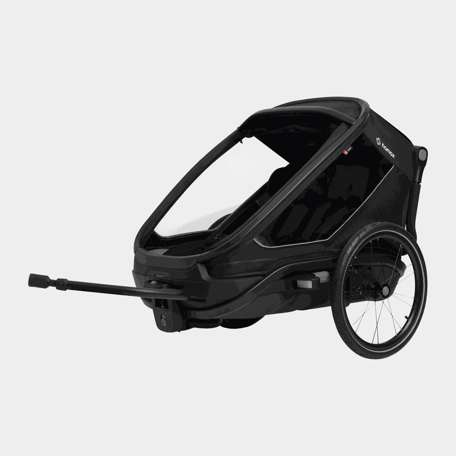 Outback Next Double Kidstrailer, sykkelvogn - full image 4