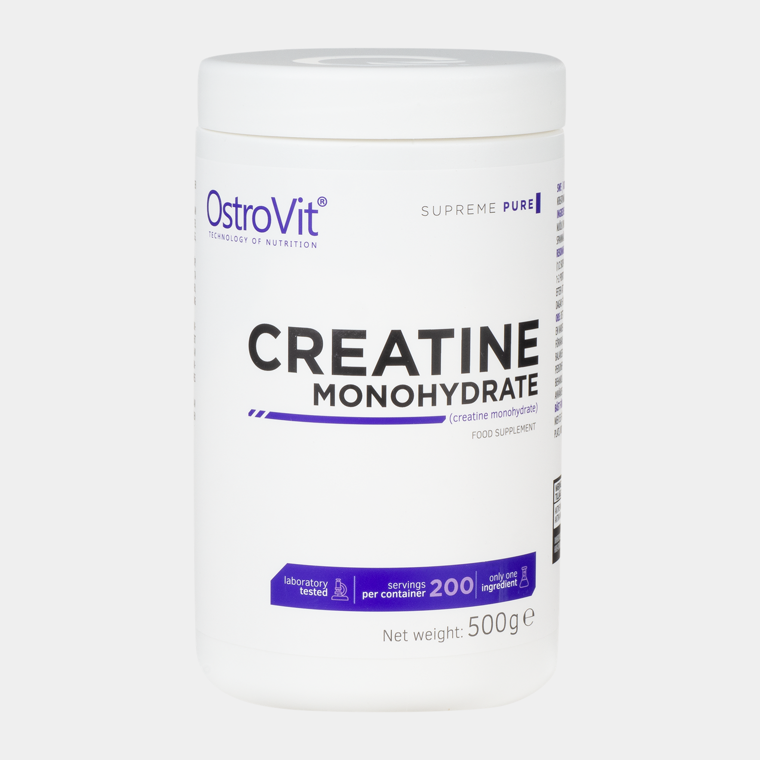 Supreme Pure Creatine Monohydrat, kreatin - full image 2