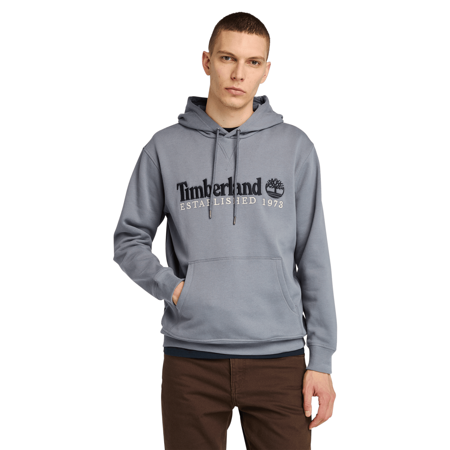 Timberland Embroidery Logo Brush B, hettegenser, herre