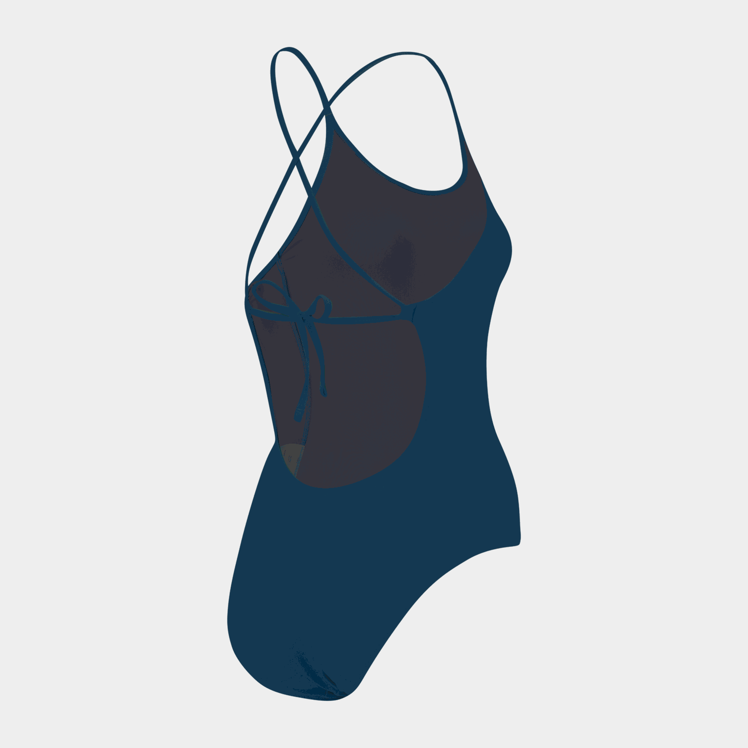 Swim V-Neck Crossback Swimsuit 1P, badedrakt, dame - full image 4