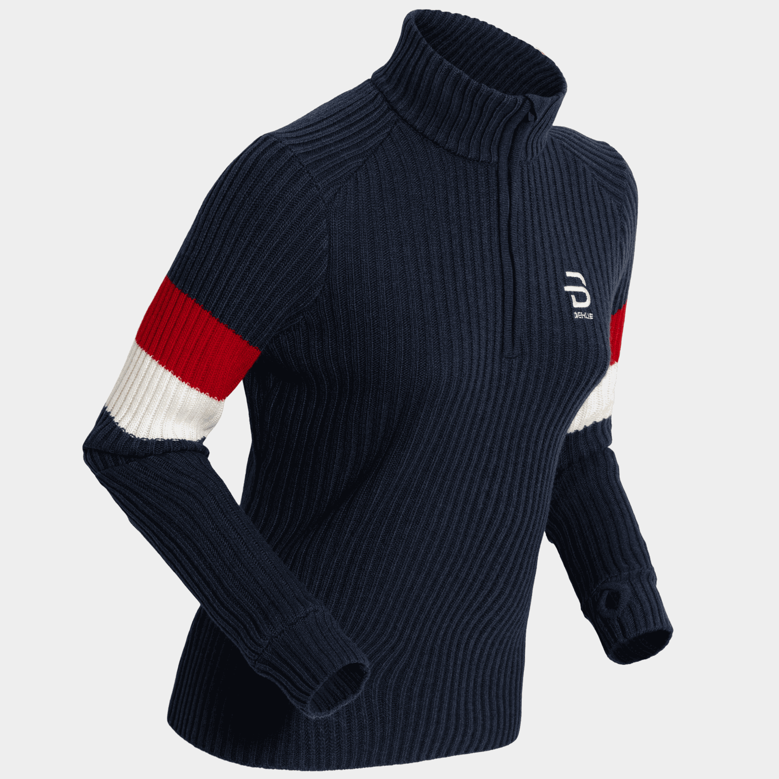 Half Zip Granåsen 24/25, ullgenser, fritidsgenser, dame - full image 1