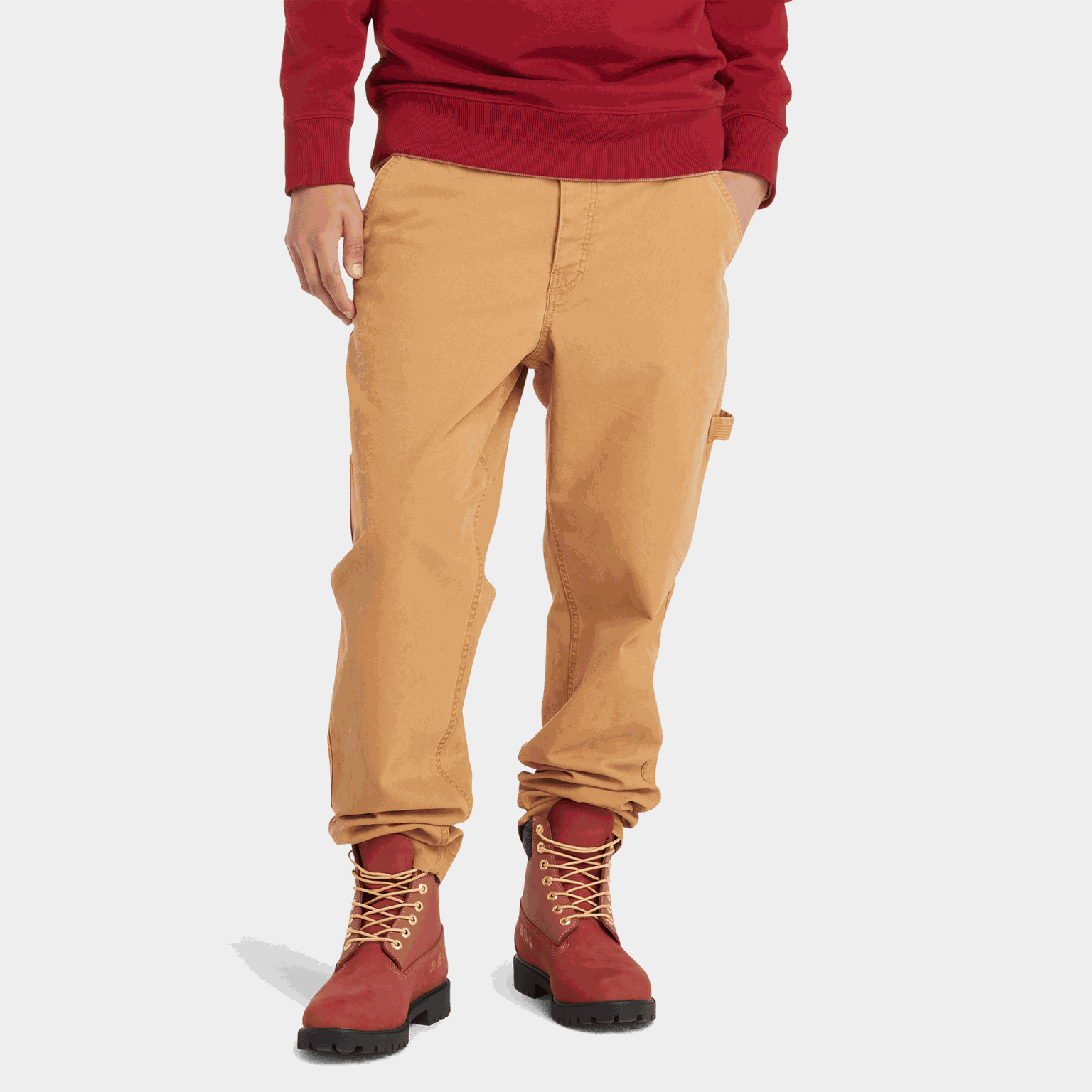 Washed Canvas Stretch C, bukse, herre - full image 2