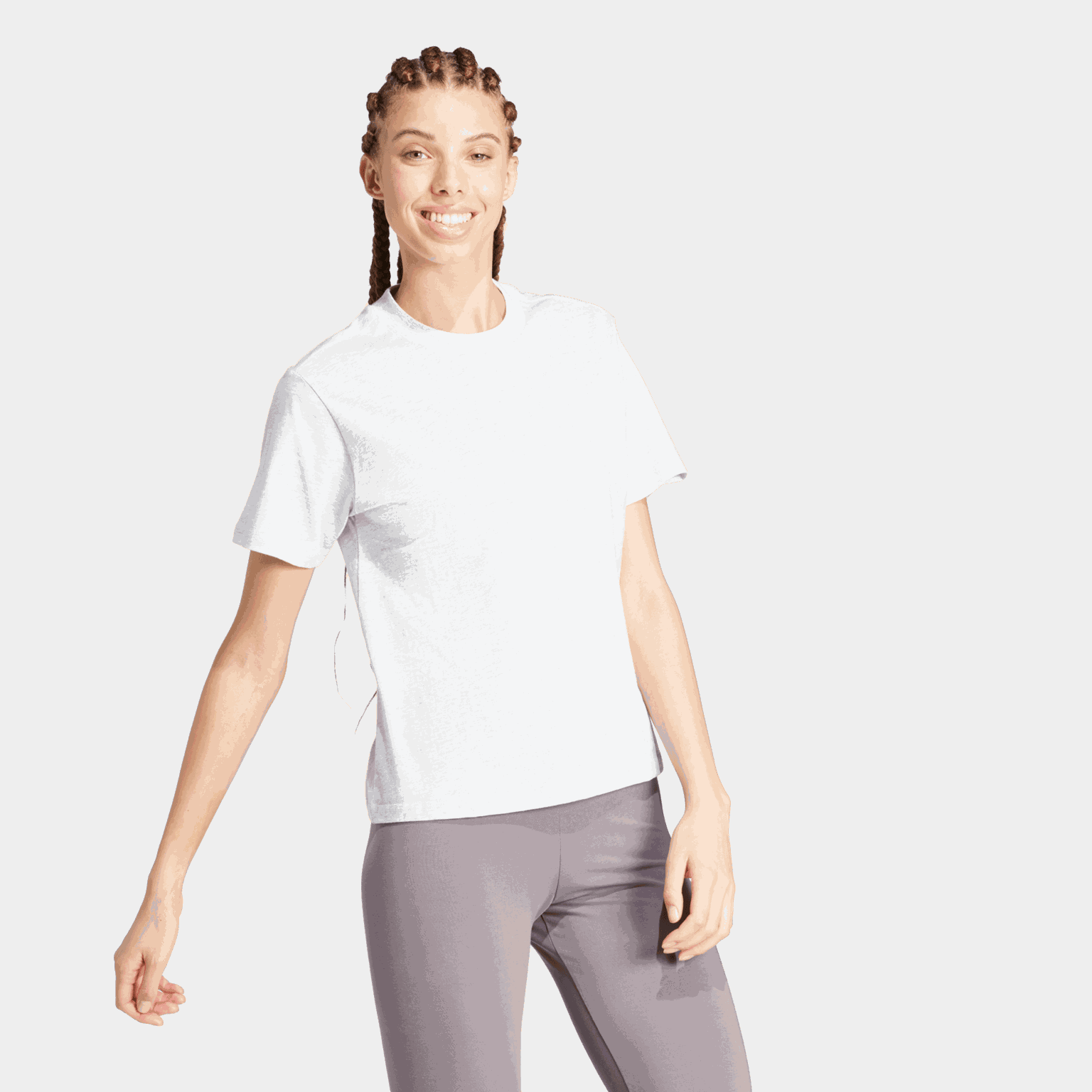Essentials Small Logo Cotton T-Shirt, t-skjorte, dame - full image 2
