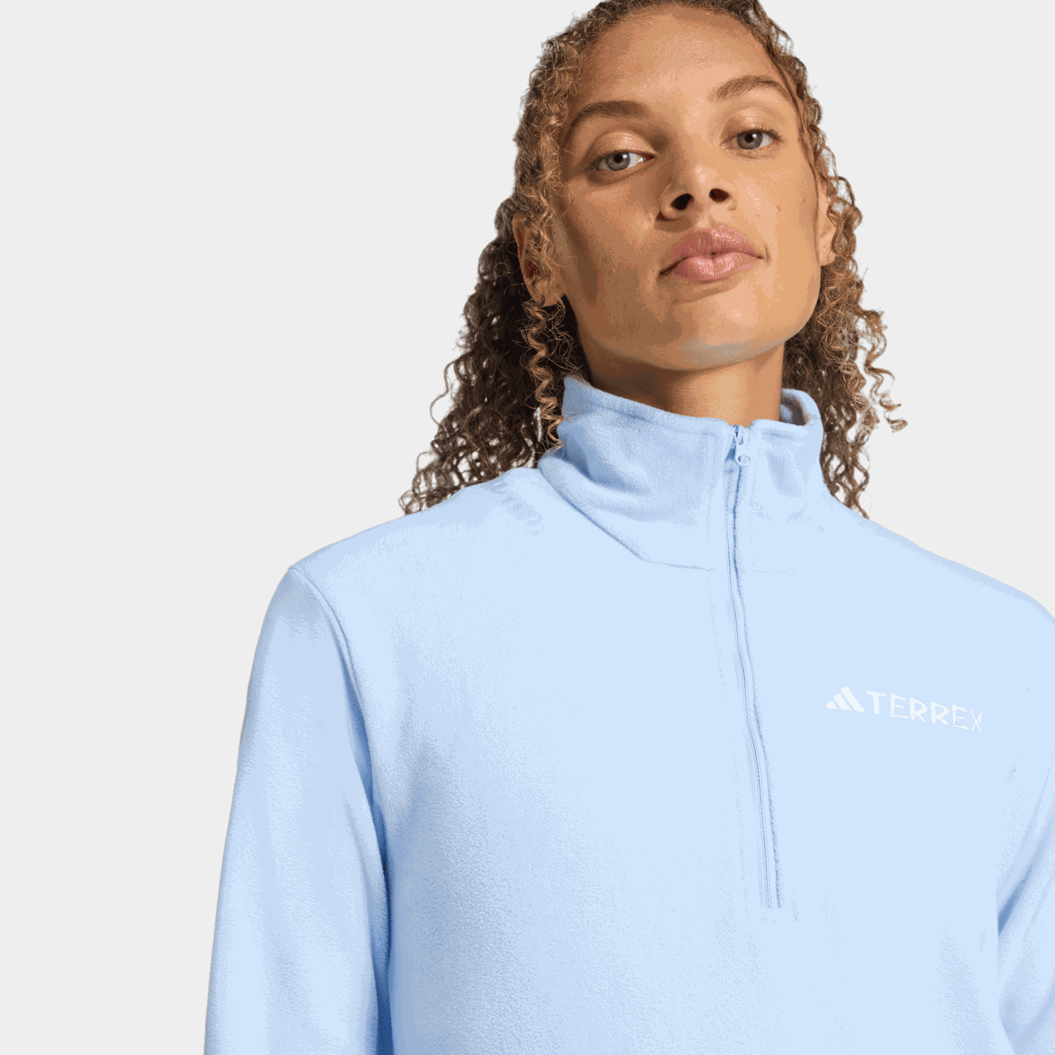 Multi Essentials 1/2 Zip Fleece Jacket, fleecegenser, dame - full image 4