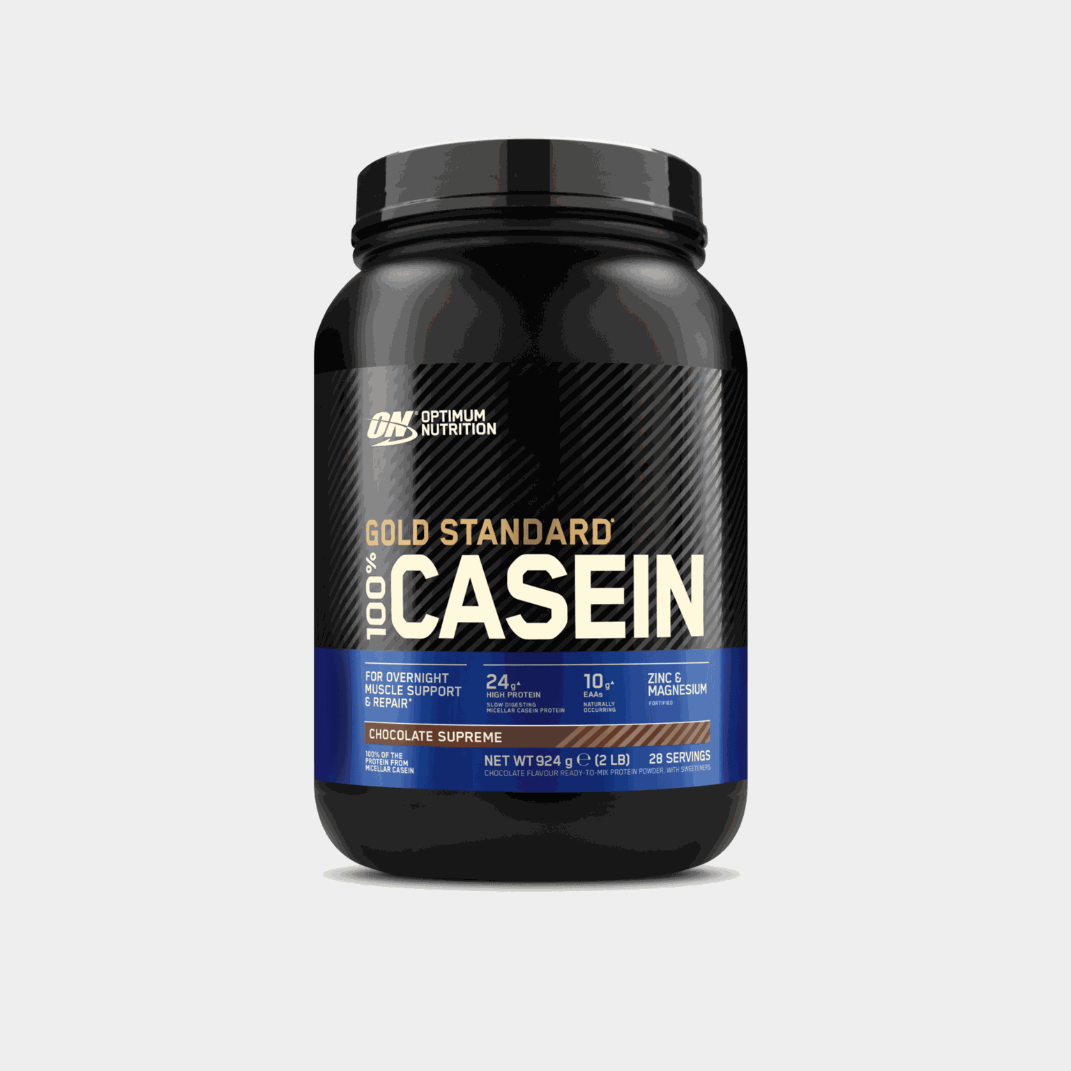 100% Gold Standard Casein Chocolate Supreme, proteinpulver - full image 1