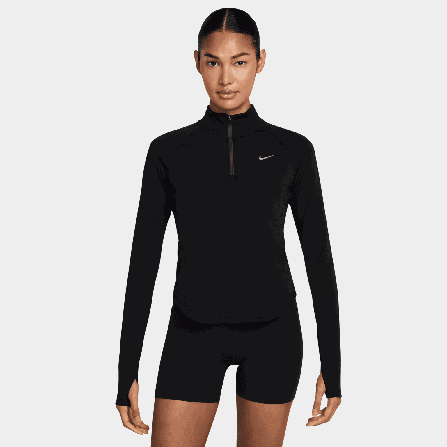 Tempo Dri-FIT 1/4 Zip Top, treningsgenser, dame - full image 2