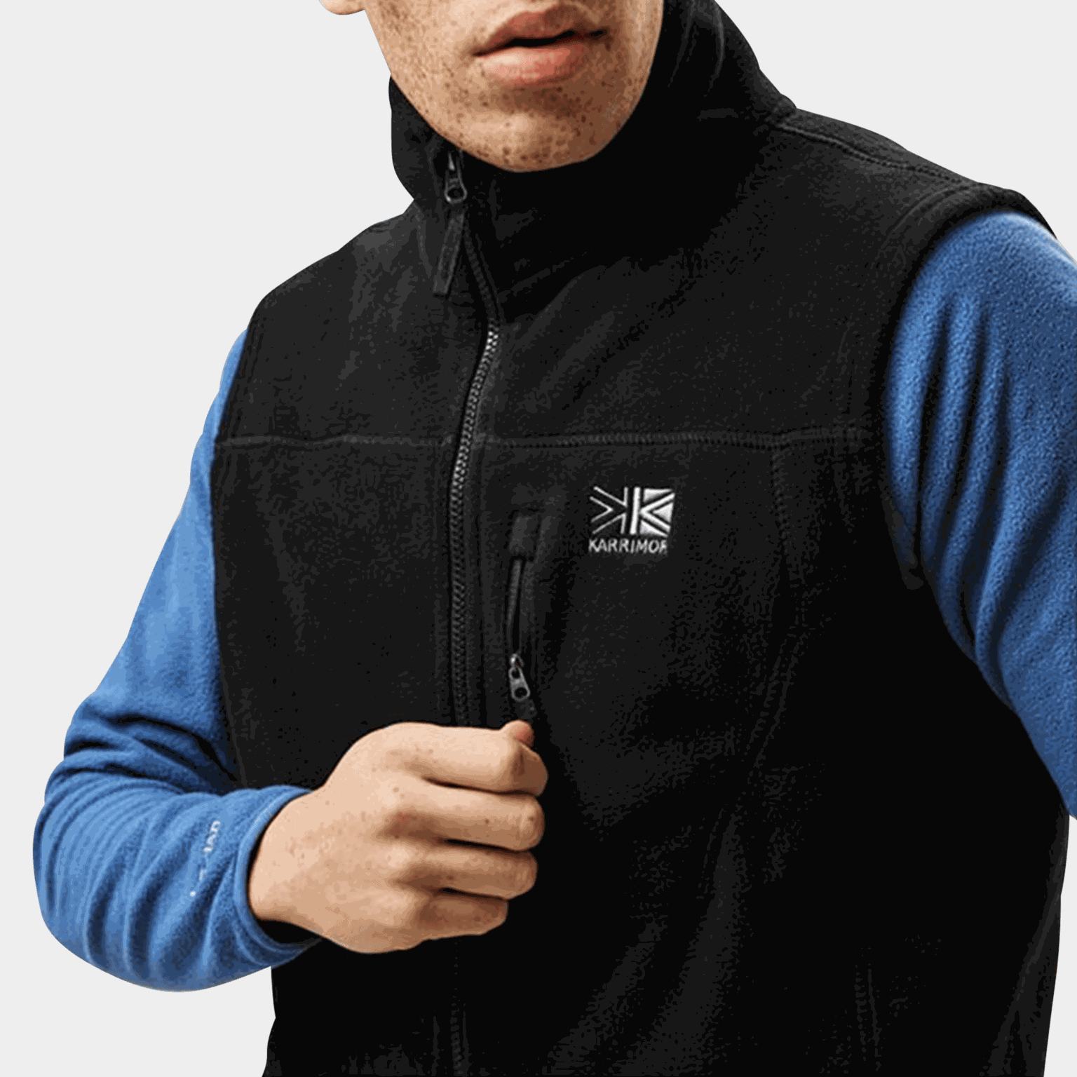Fleece Gilet, fleecevest - full image 1