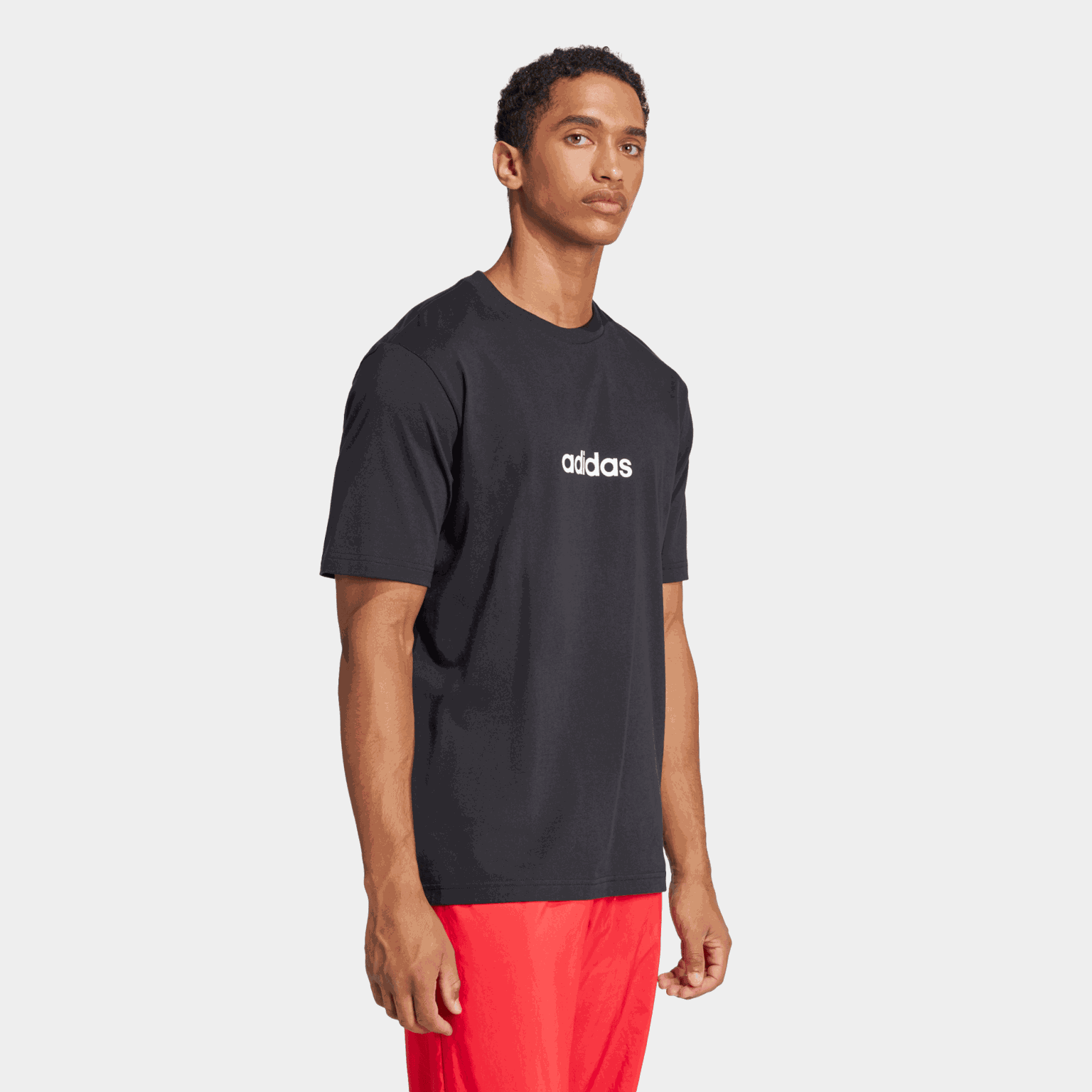Essentials Linear Single Jersey T-Shirt, t-skjorte, herre - full image 2