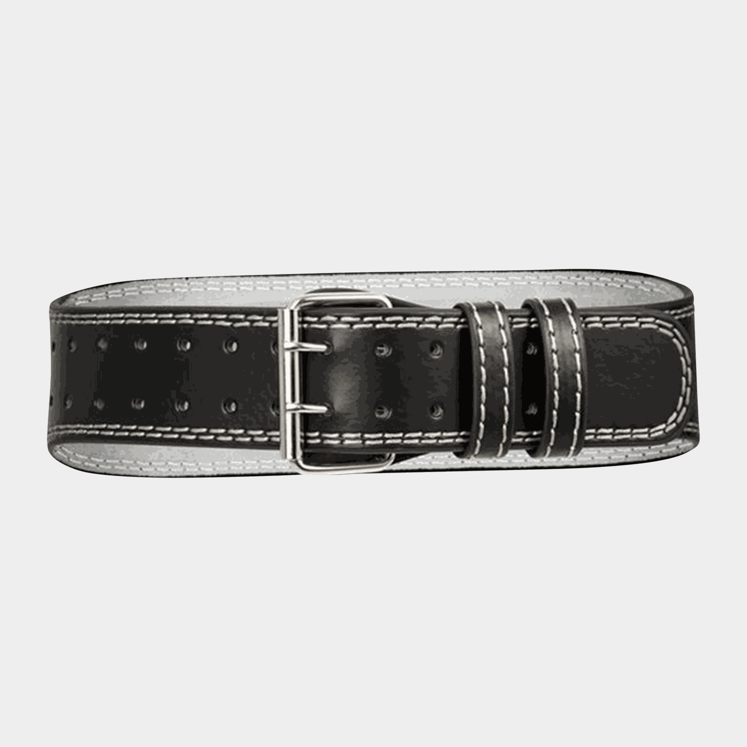 Leather Weight Lifting Belt, belte til vektløfting - full image 2