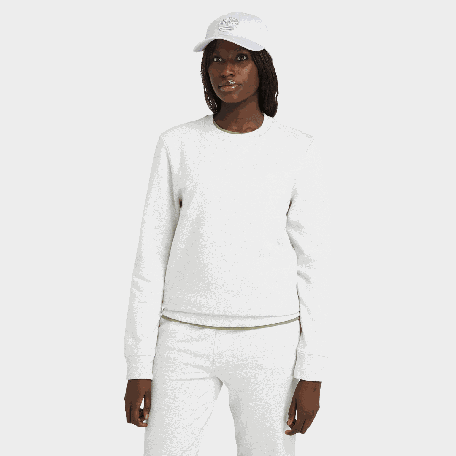 Brushed Back Crew Sweat, genser, dame - full image 1