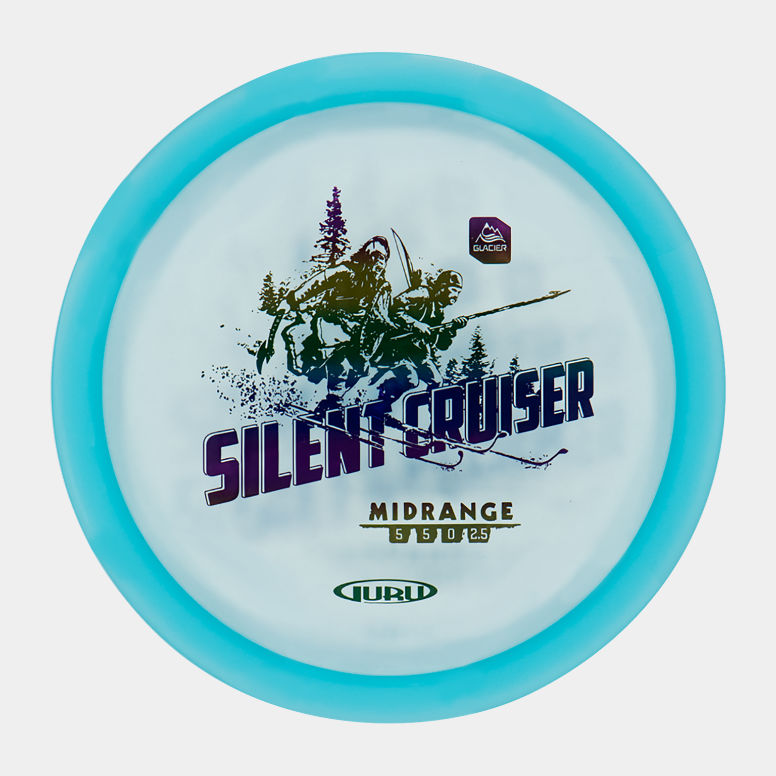 Glacier Line Midrange Silent Cruiser, 170-175g, midrange frisbeegolf - full image 1