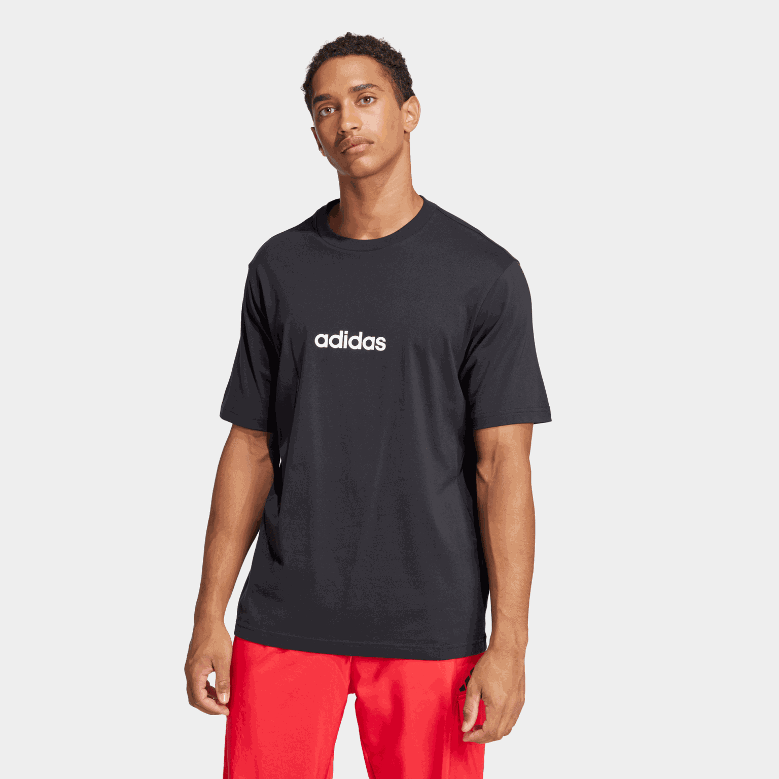 Essentials Linear Single Jersey T-Shirt, t-skjorte, herre - full image 1
