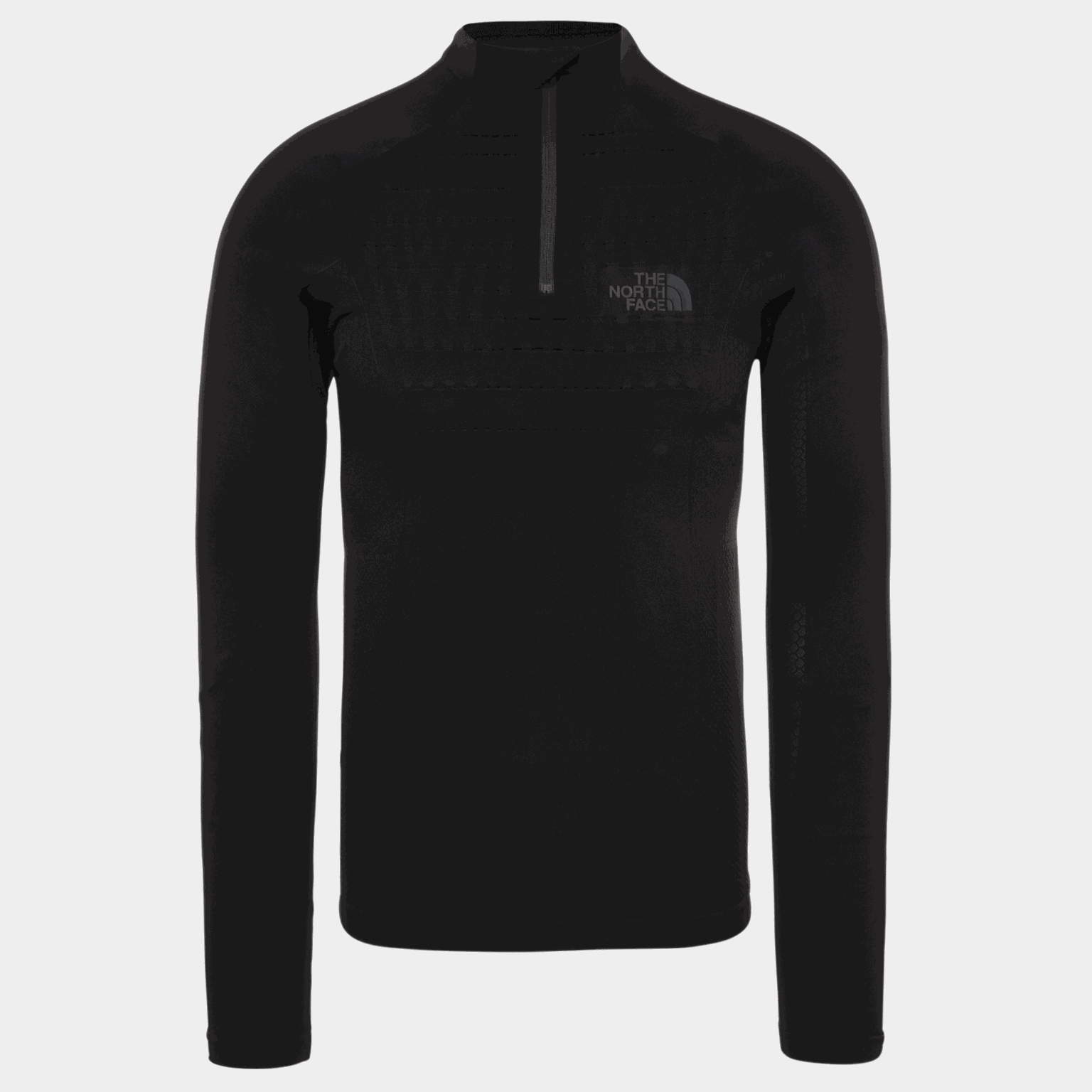 Sport L/S Zip N - Treningsgenser - Svart | XXL