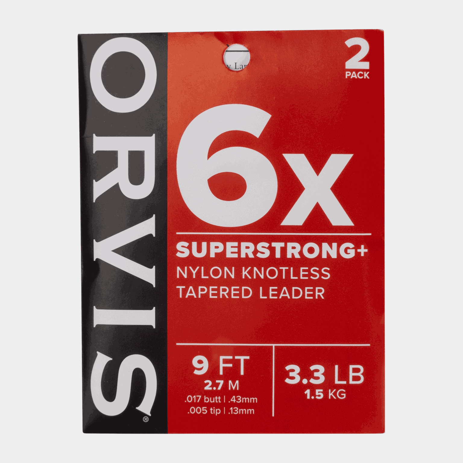 Super Strong Plus Leaders 9' 6x, fortom - full image 1