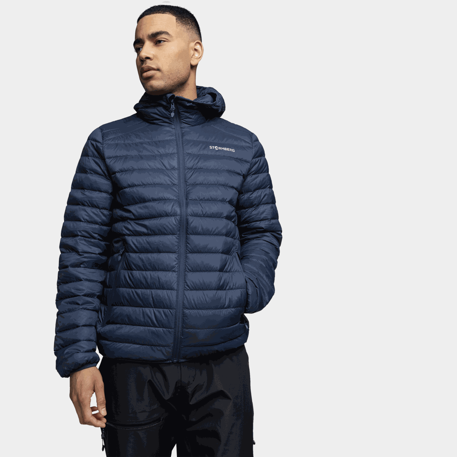 Stavfjell Down Hood Jacket, dunjakke, herre - full image 1