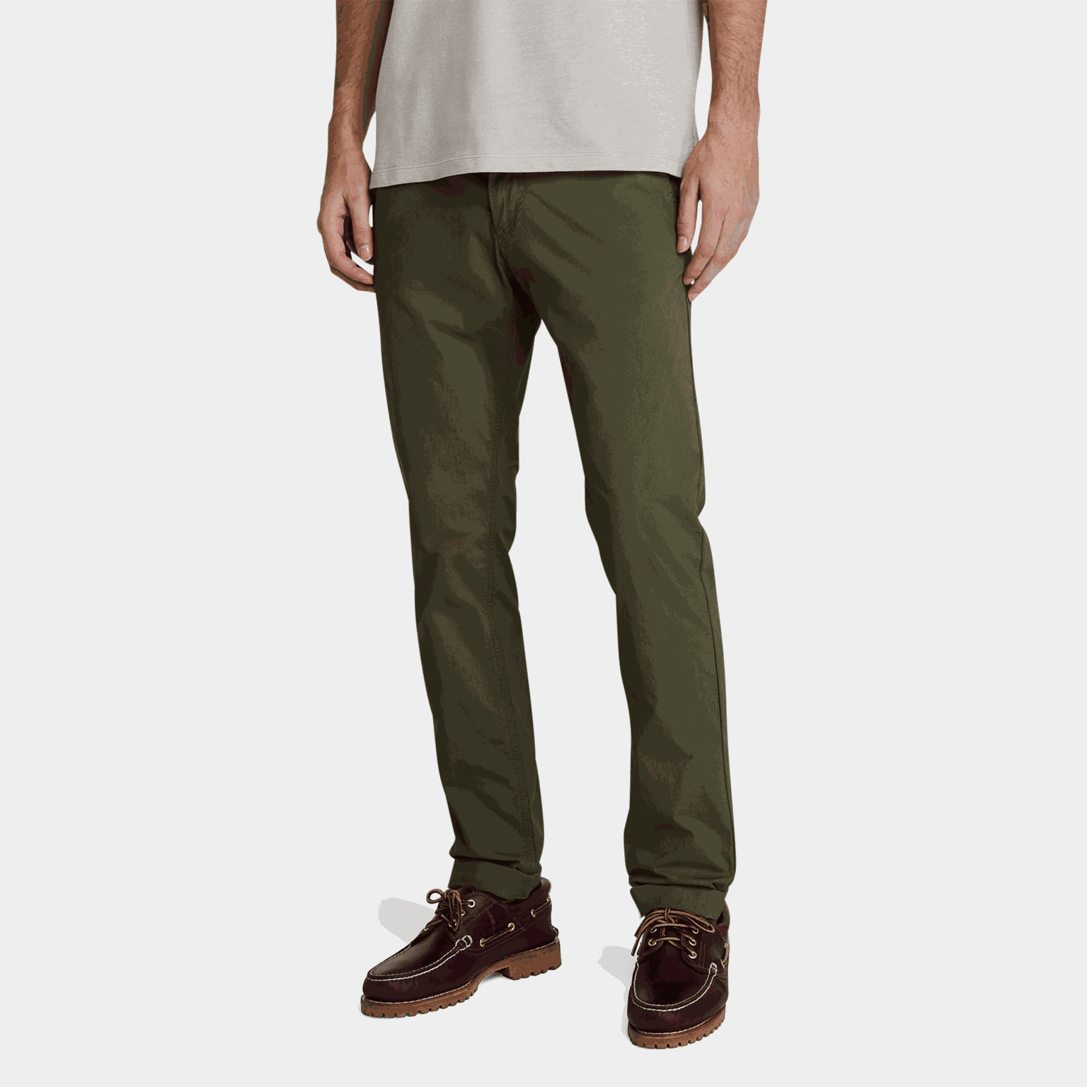 Poplin Chino Pant, bukse, herre - full image 1