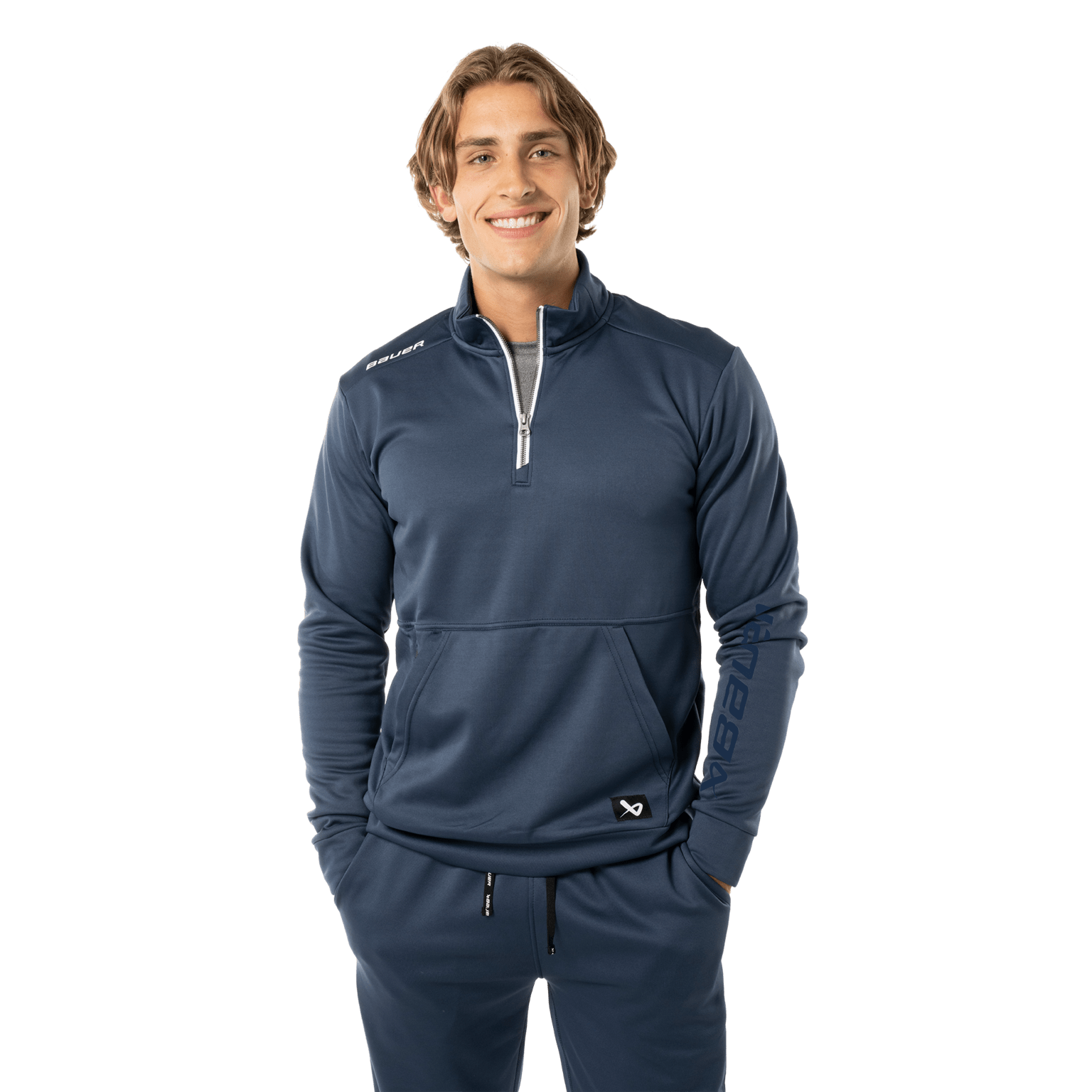 bauer S23 Team Fleece 1/2 Zip 25/26, genser