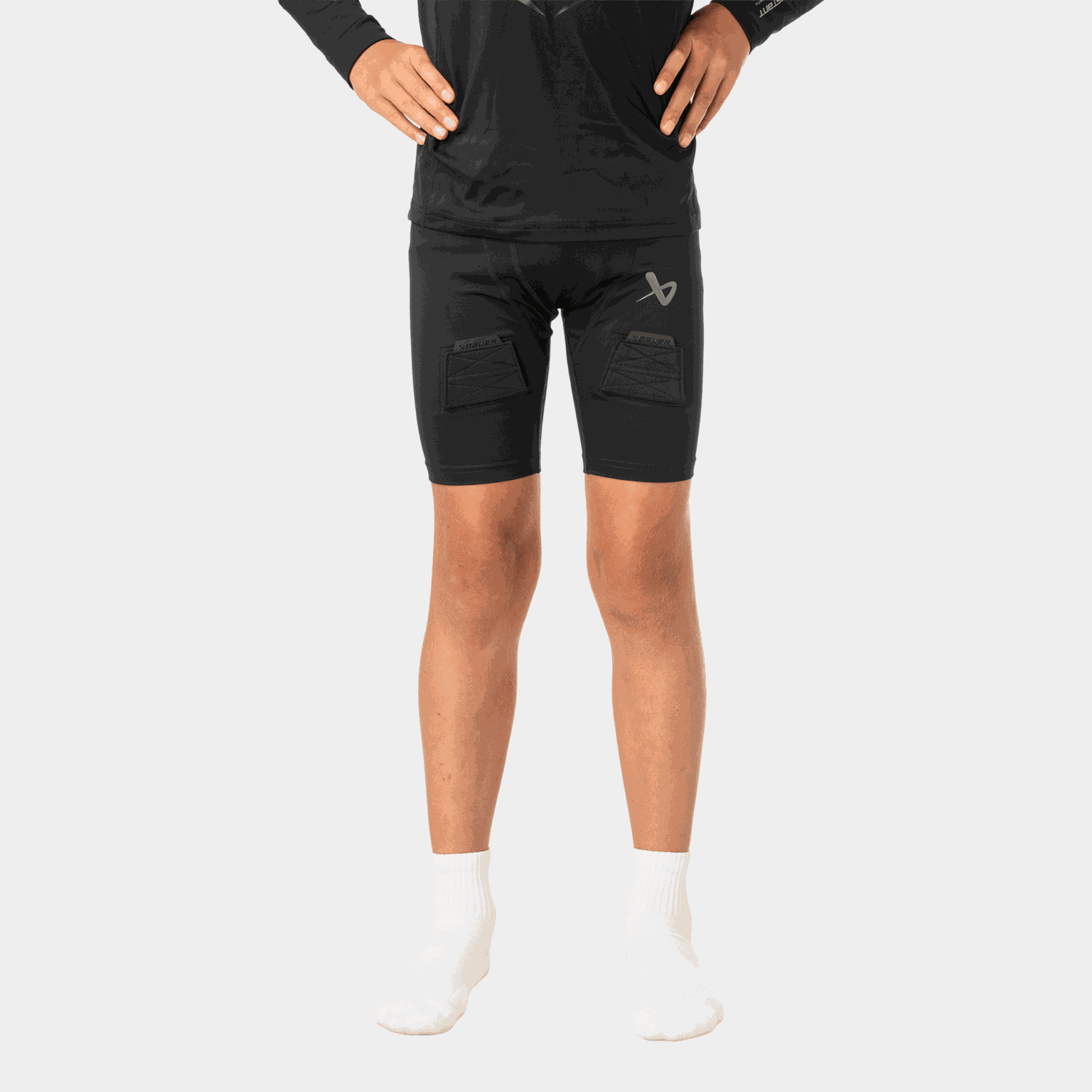 S26 Perf Baselayer Jock Short Yth 26/27, baselayer-shorts, barn - full image 2