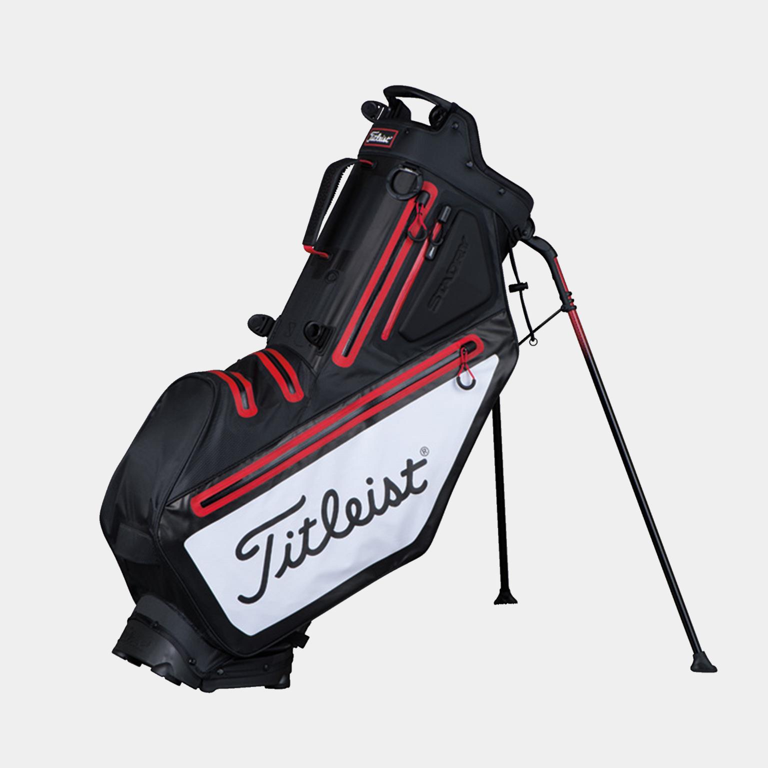 StaDry Stand Bag - Golfbag - Svart | XXL