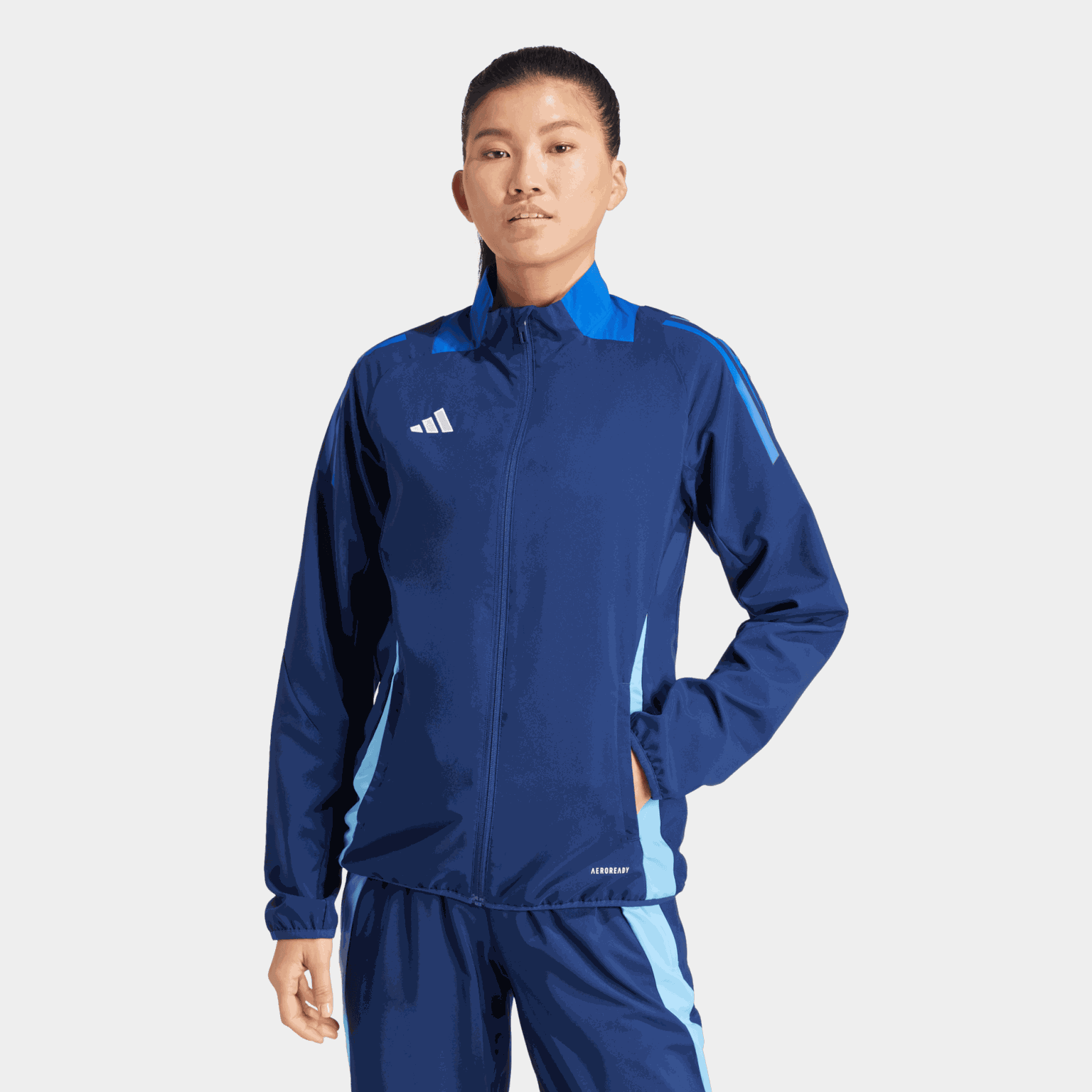 Tiro 24 Competition Presentation Jacket, treningsjakke, dame - full image 2