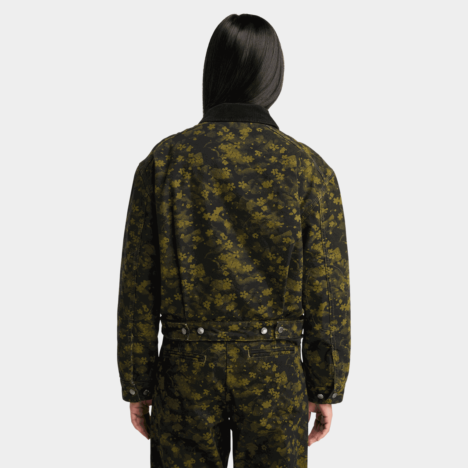 Quil Canv Print Jacket, jakke, dame - full image 3