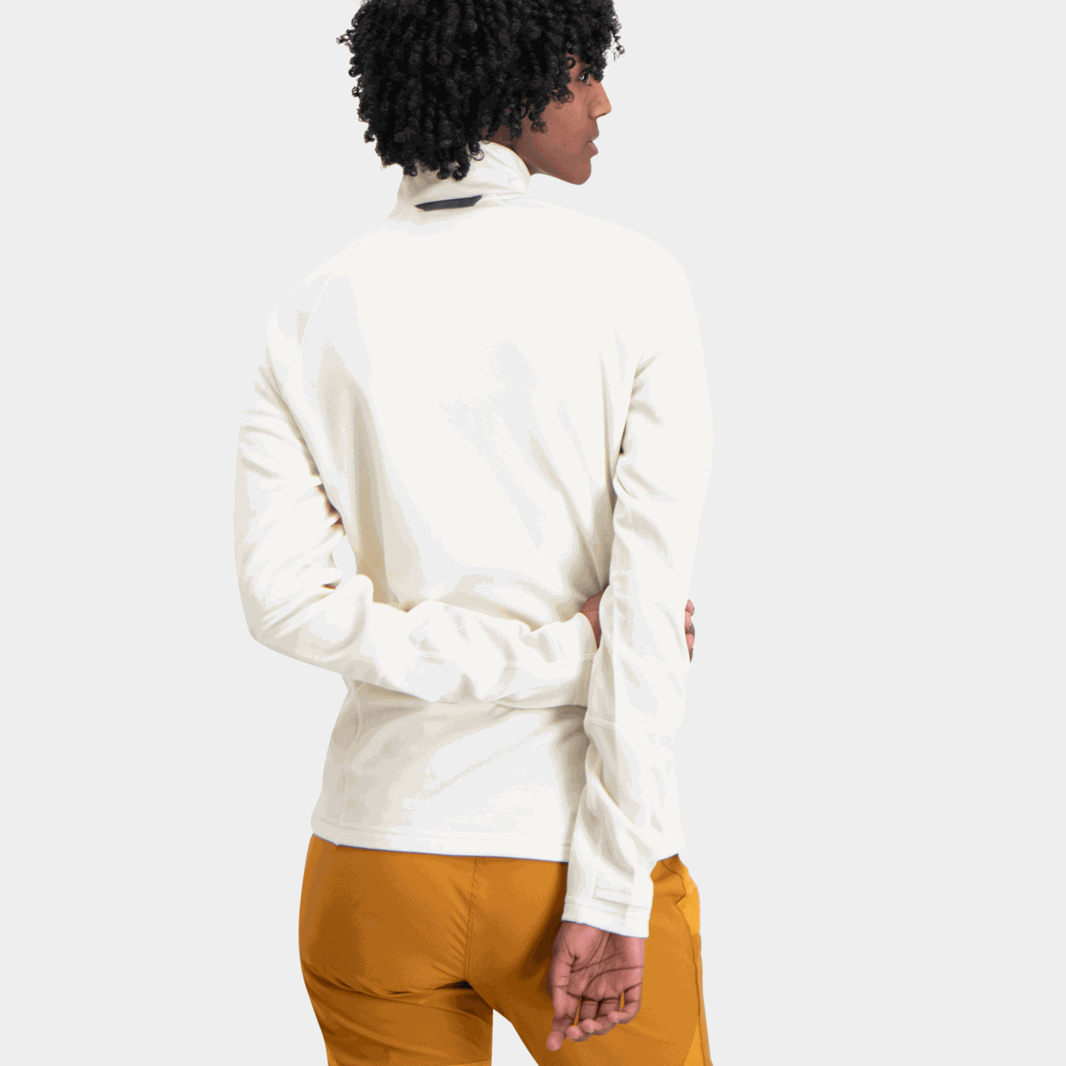 Tived Merino Full Zip ulljakke, dame - full image 2
