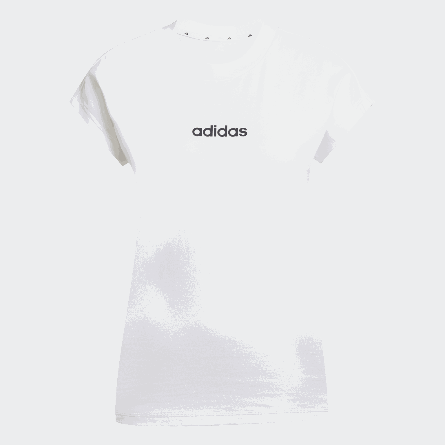 Essentials Linear Cotton T-Shirt, t-skjorte, dame - full image 1