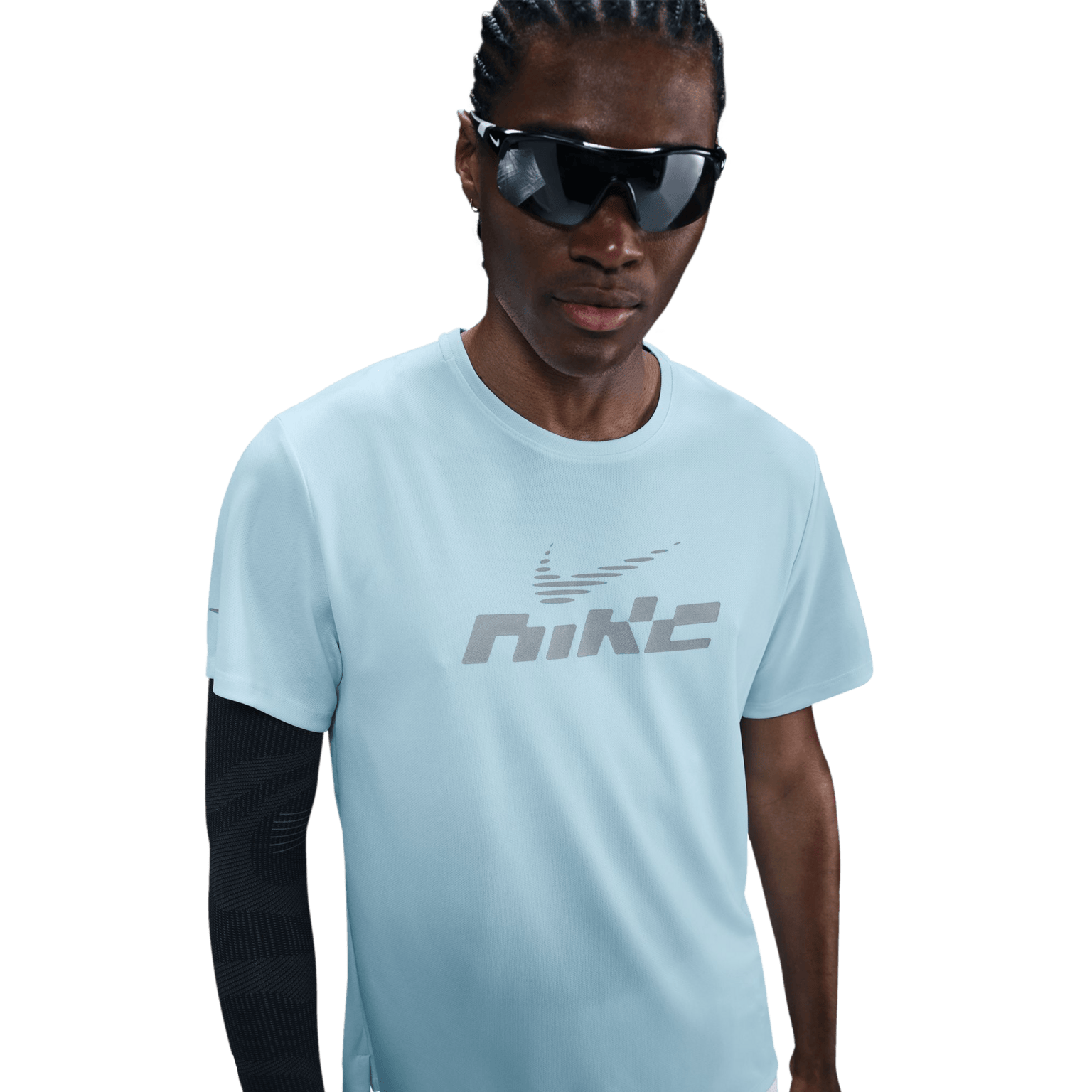 Nike Dri-FIT UV Miler Flash Short Sleeve, treningstrøye, herre