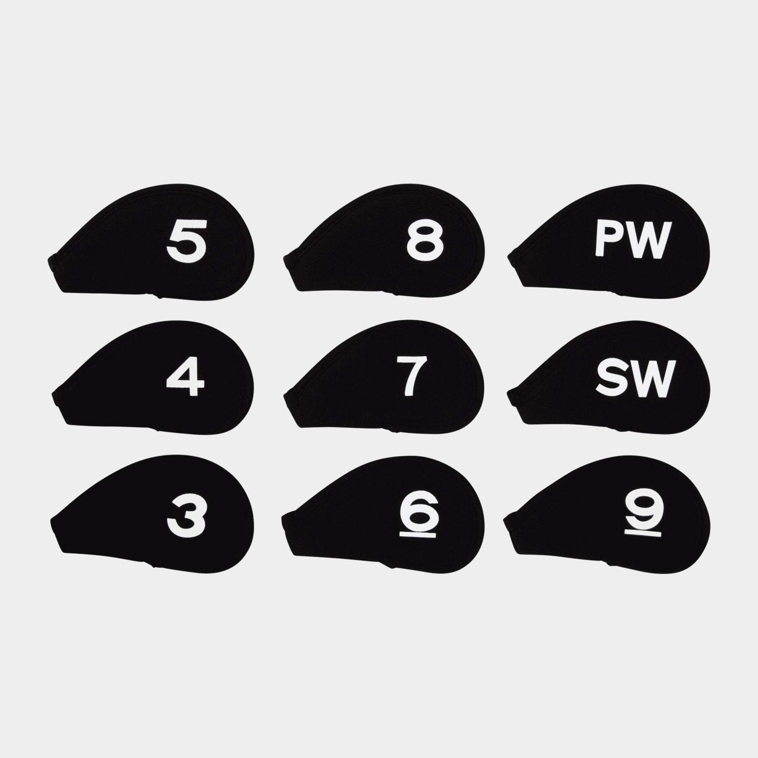 Iron Headcovers, headcovers til golfkøller - full image 1