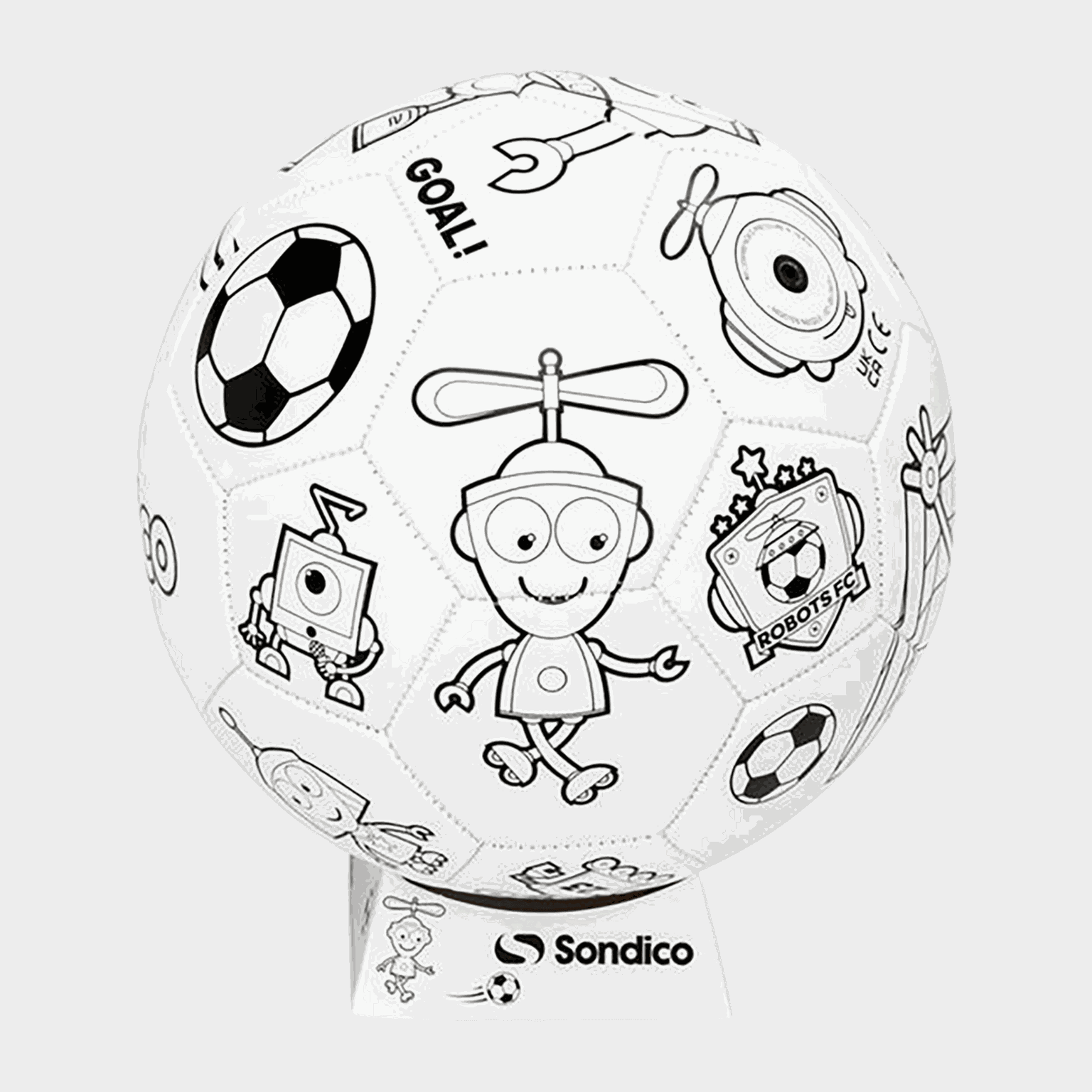 DoodleBall, fotball - full image 3
