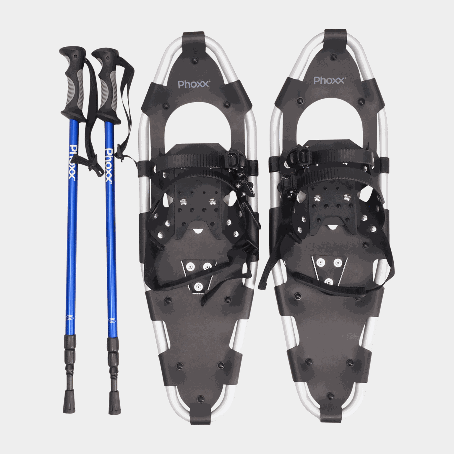 Snowshoes 26 Poles, trugesett med staver - full image 1